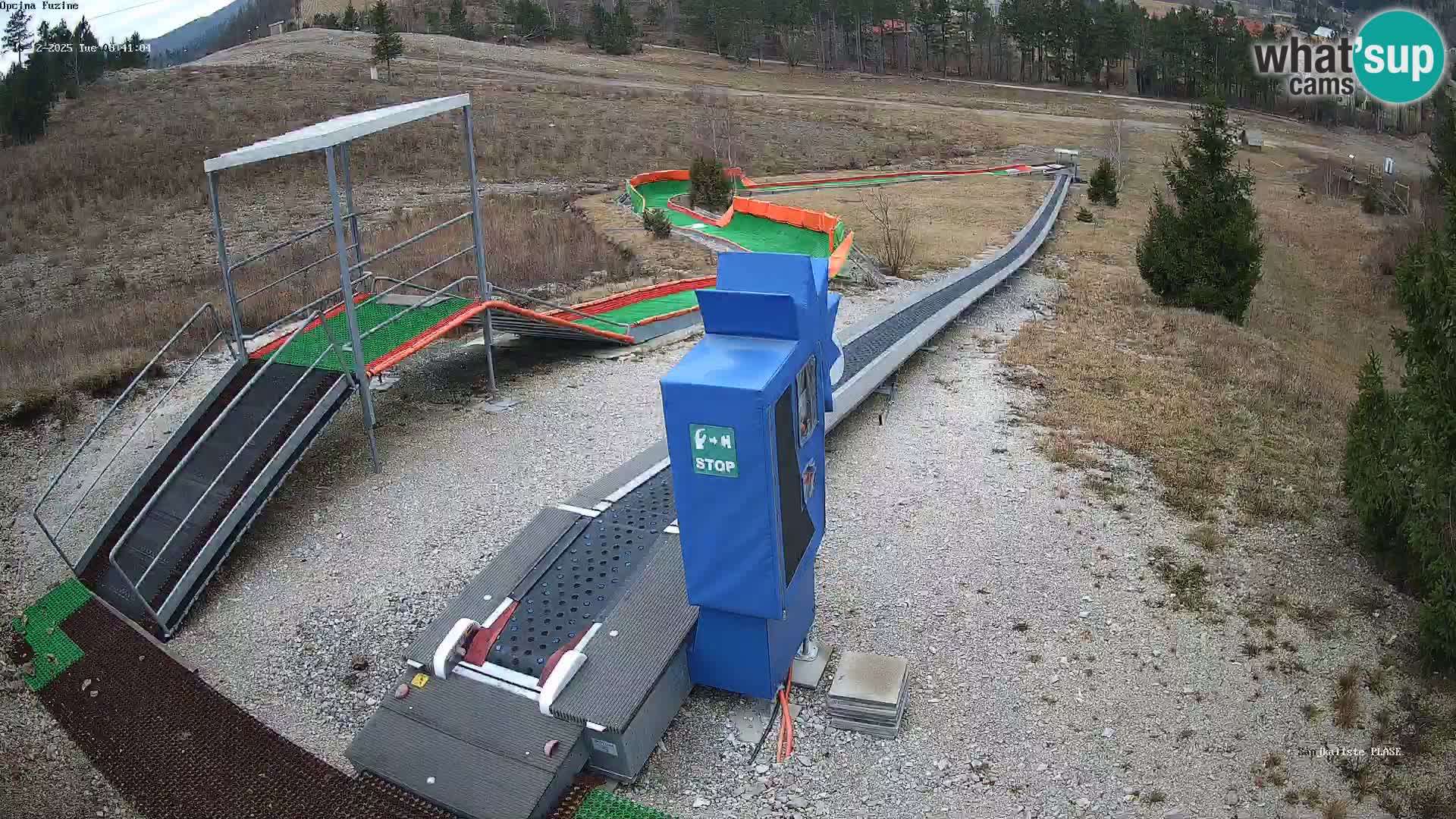 Live Webcam Rodelbahn Fužine – Kroatien