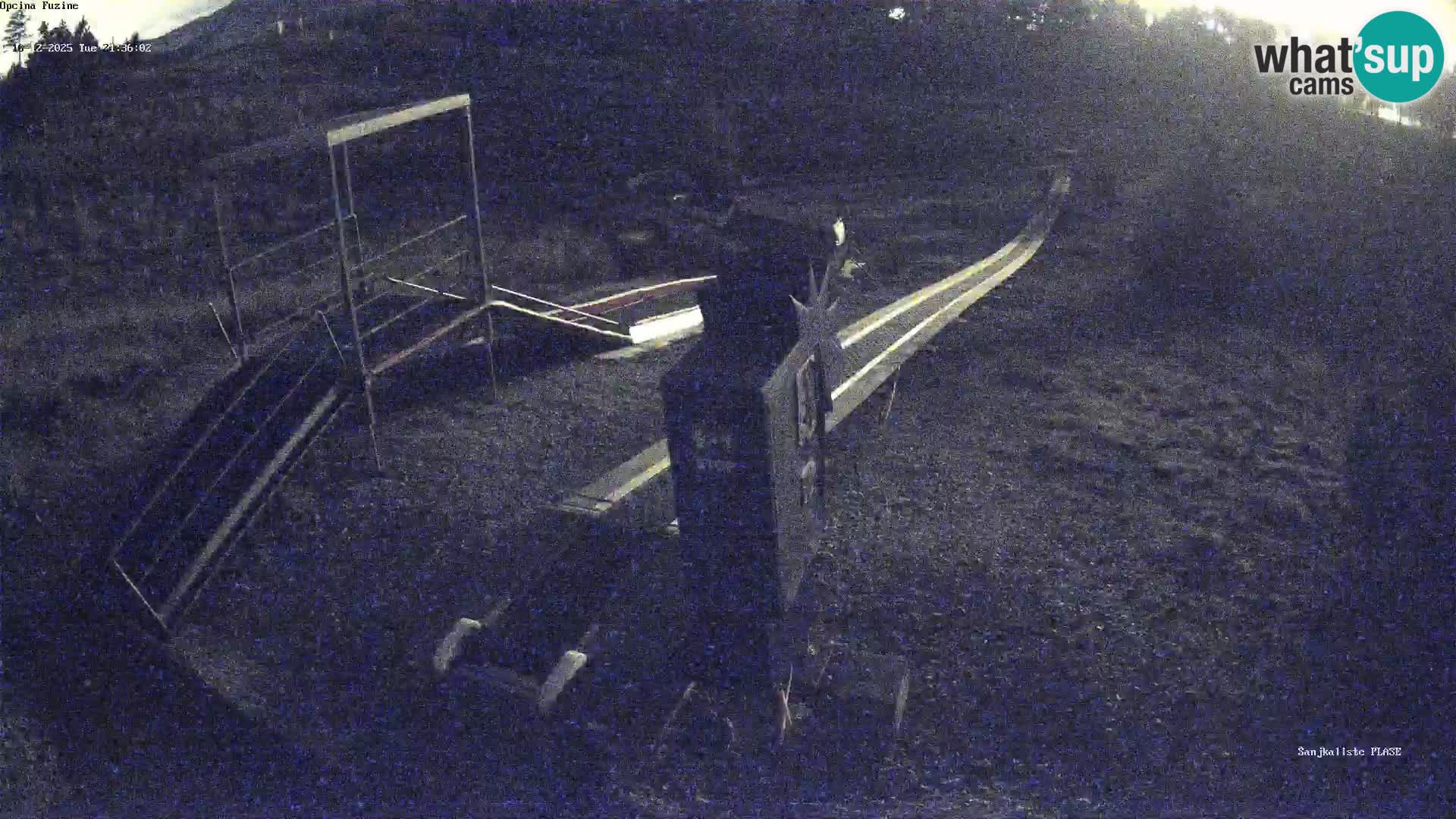 Webcam en direct Piste de luge de Fužine – Croatie