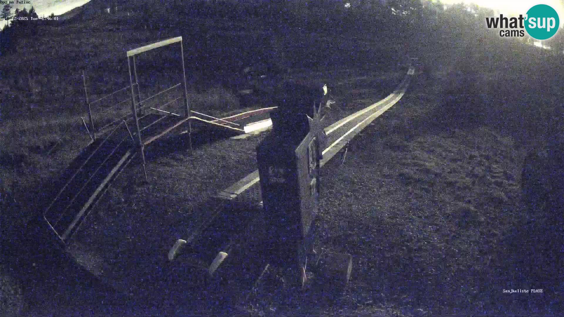 Live webcam Fužine toboggan run – Croatia