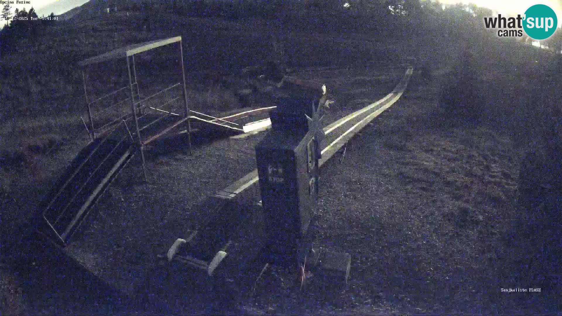 Spletna kamera v živo Sankališče Fužine – Hrvaška