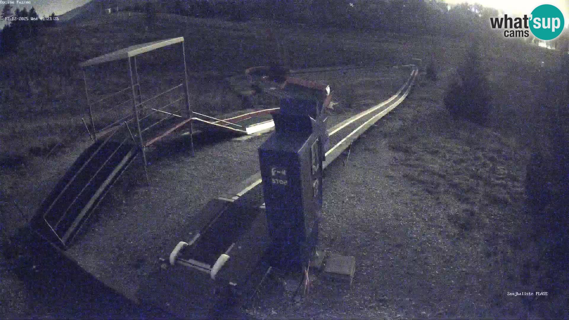 Spletna kamera v živo Sankališče Fužine – Hrvaška
