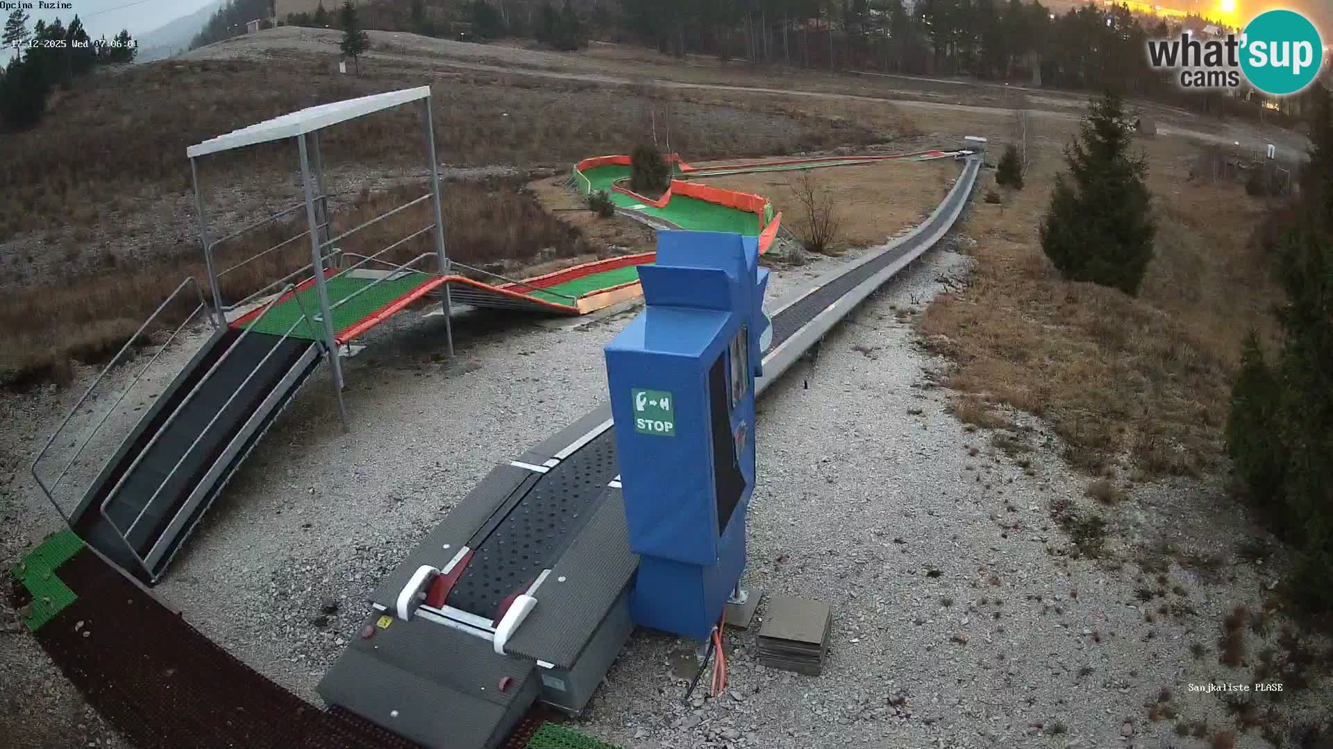 Live Webcam Rodelbahn Fužine – Kroatien