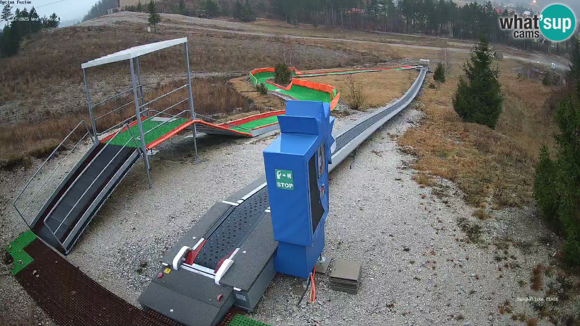 Live Webcam Rodelbahn Fužine – Kroatien