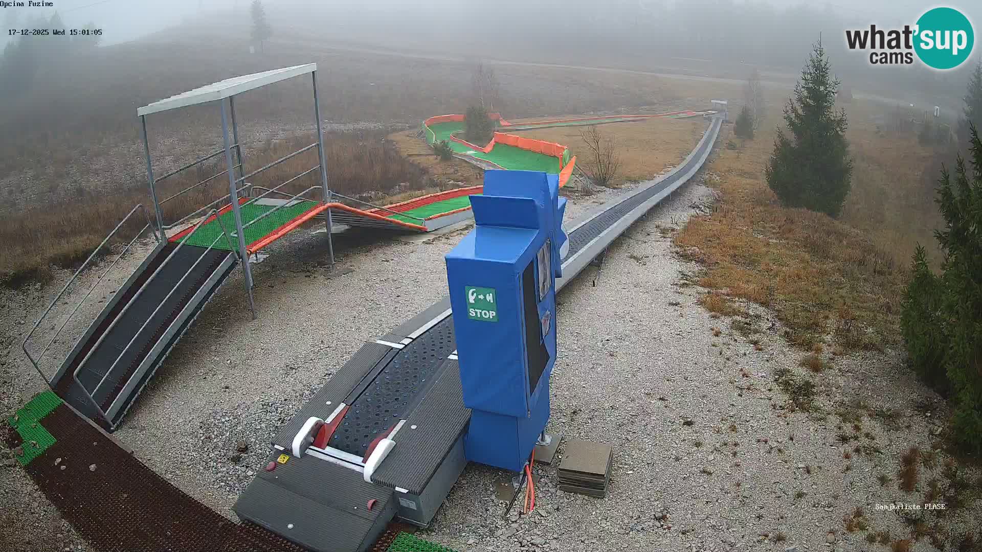 Web kamera uživo Sanjkalište Fužine – Hrvatska