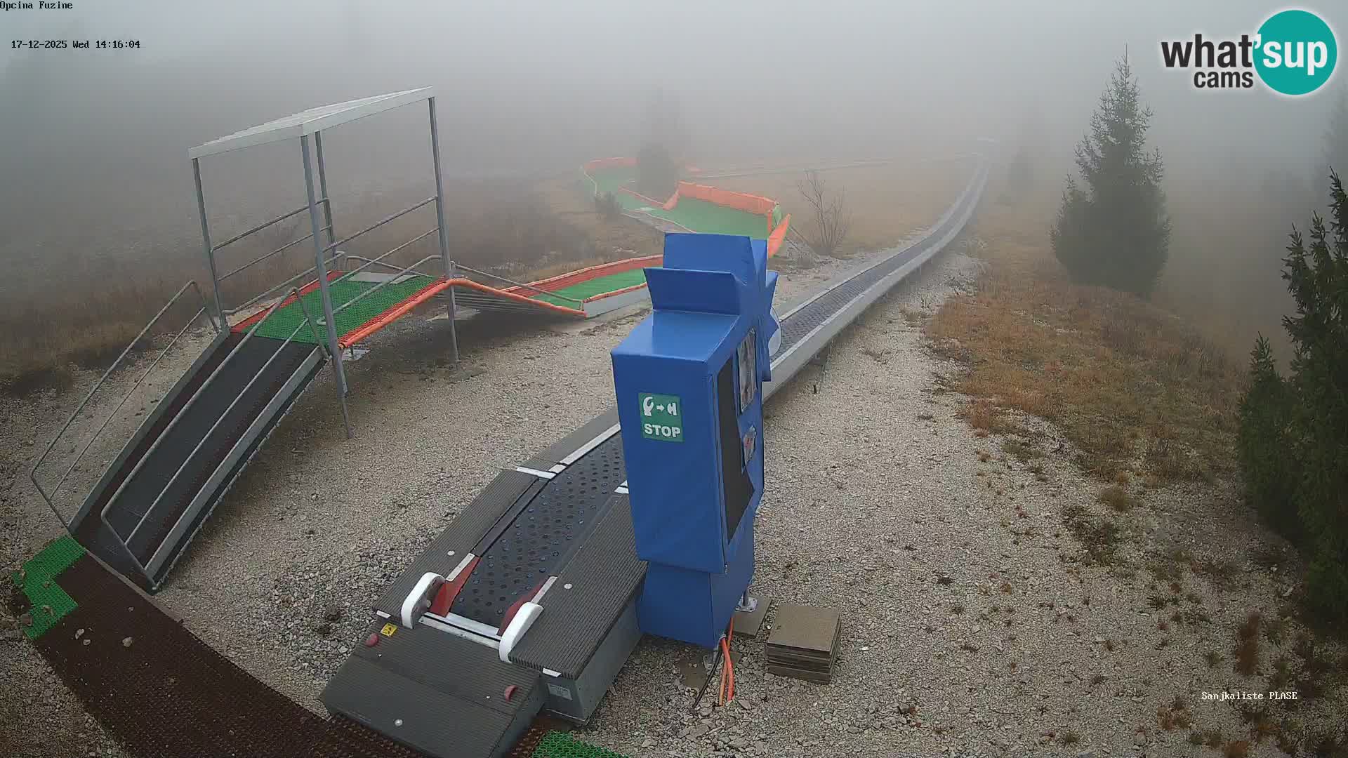 Web kamera uživo Sanjkalište Fužine – Hrvatska