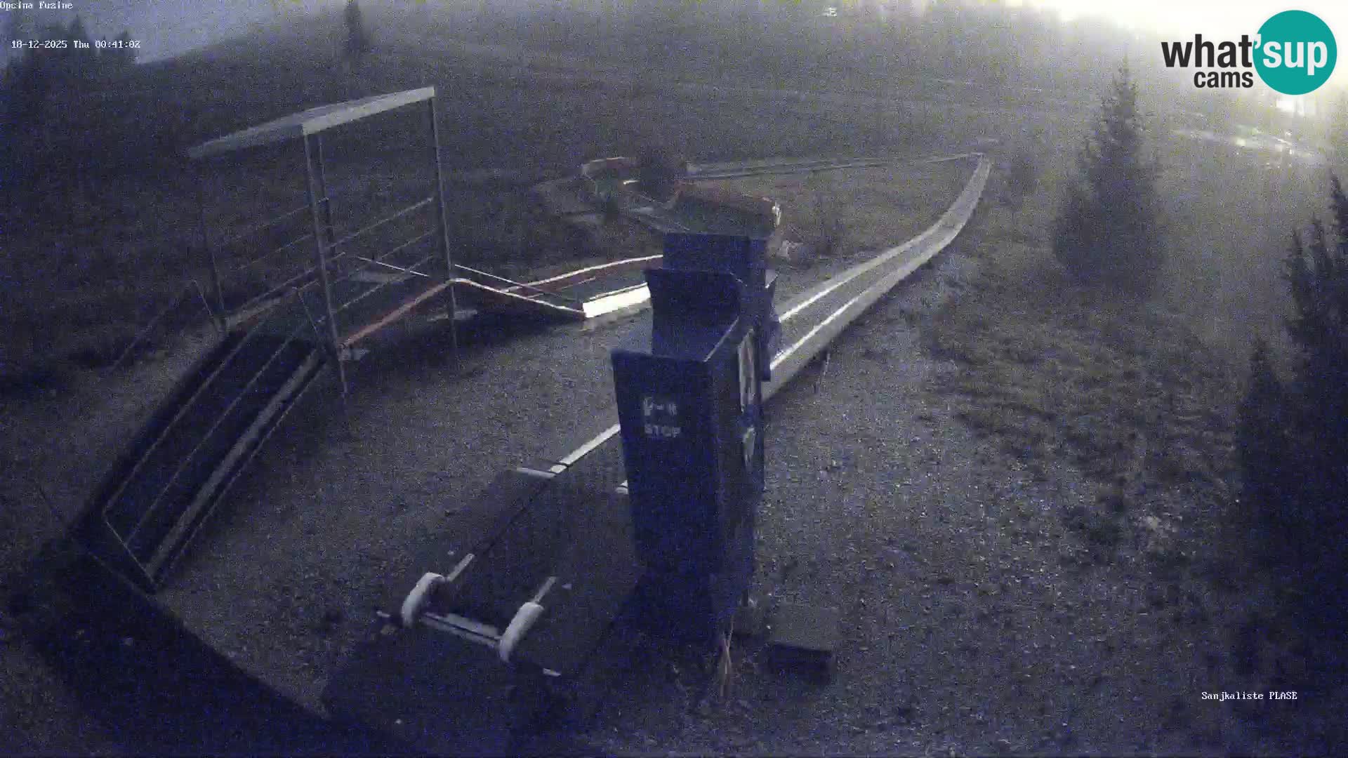 Web kamera uživo Sanjkalište Fužine – Hrvatska