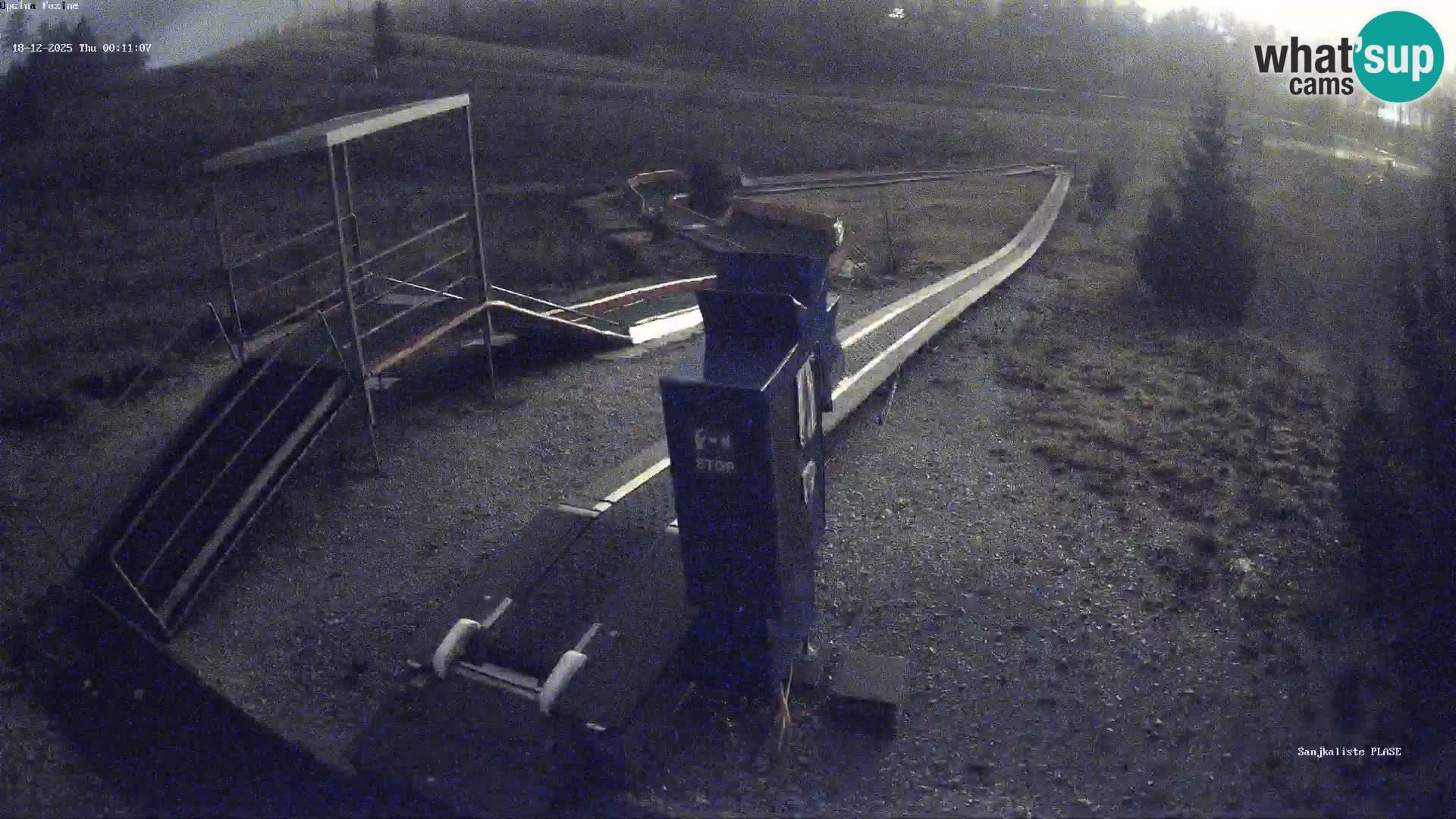 Webcam en vivo Pista de trineo Fužine – Croacia