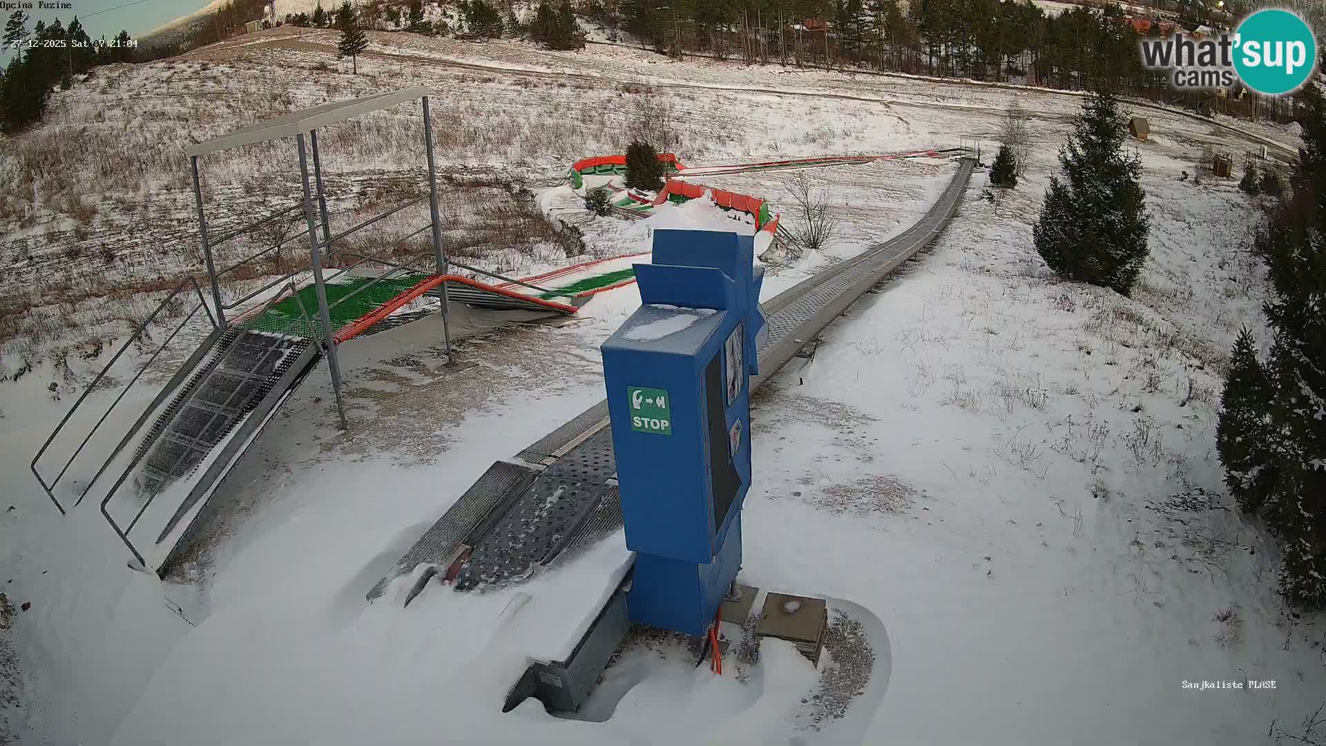 Live Webcam Rodelbahn Fužine – Kroatien