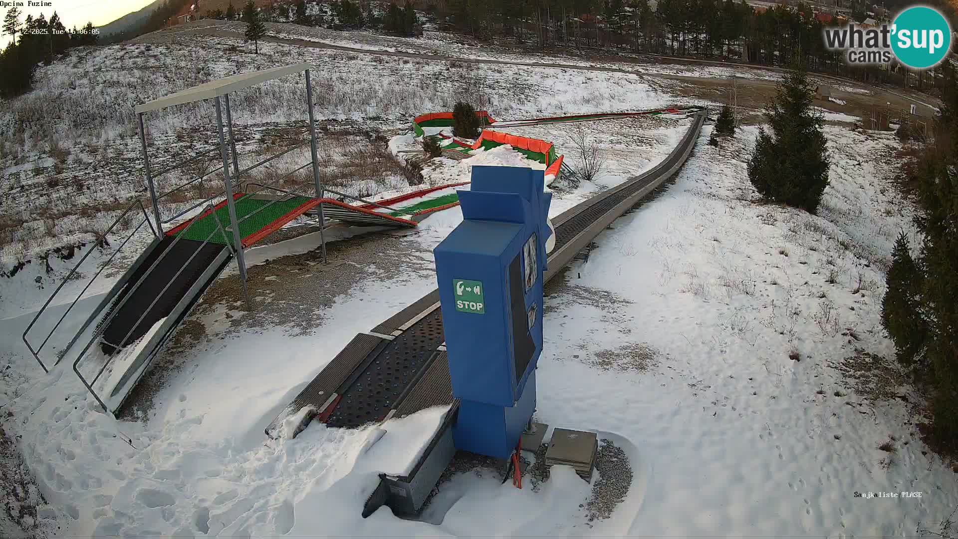 Live Webcam Rodelbahn Fužine – Kroatien