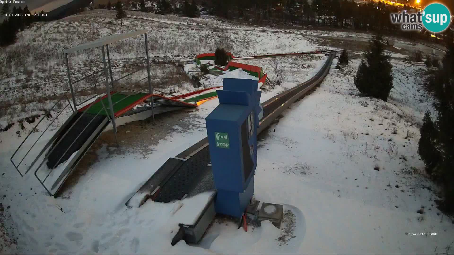 Live Webcam Rodelbahn Fužine – Kroatien