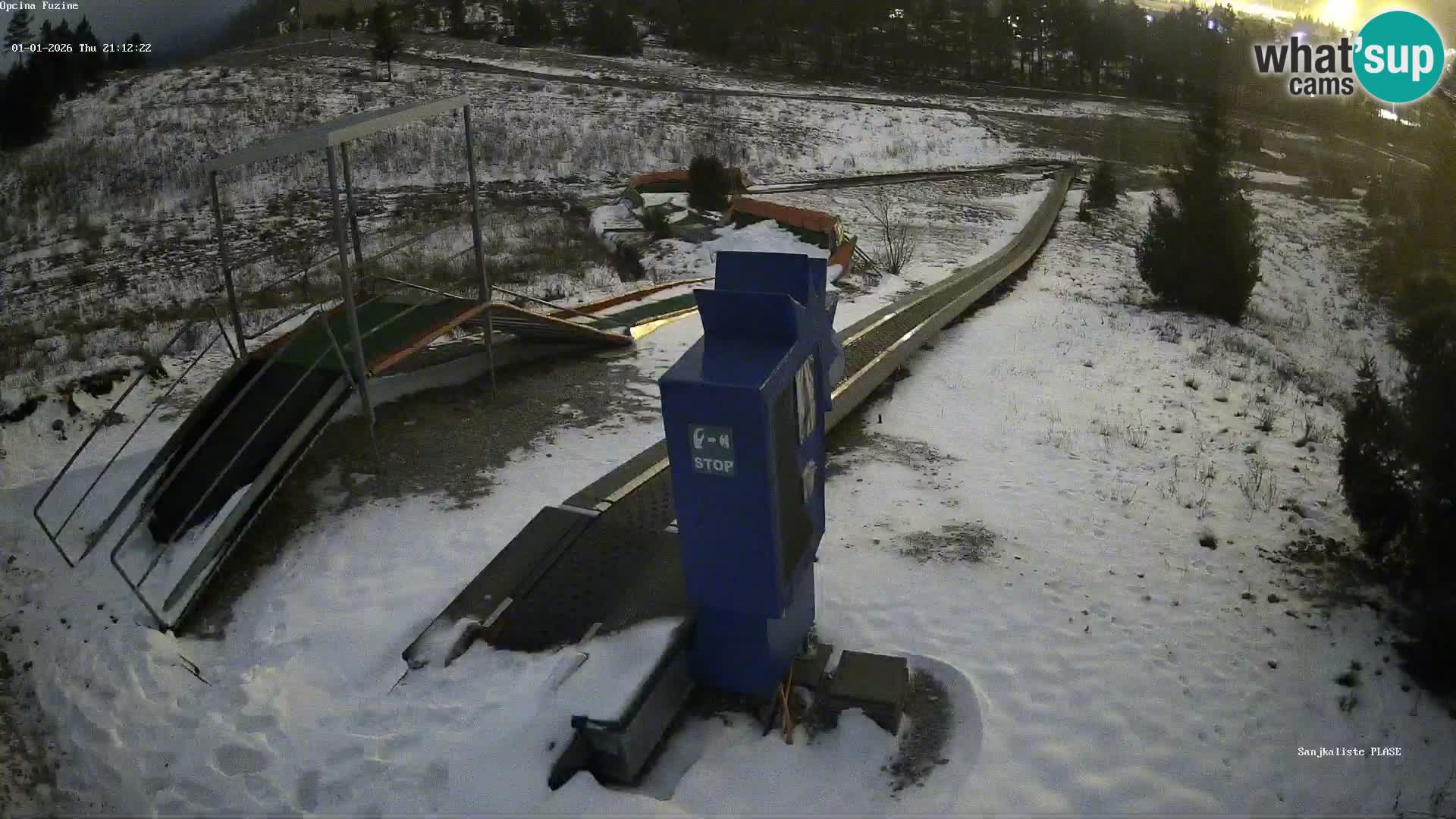Web kamera uživo Sanjkalište Fužine – Hrvatska