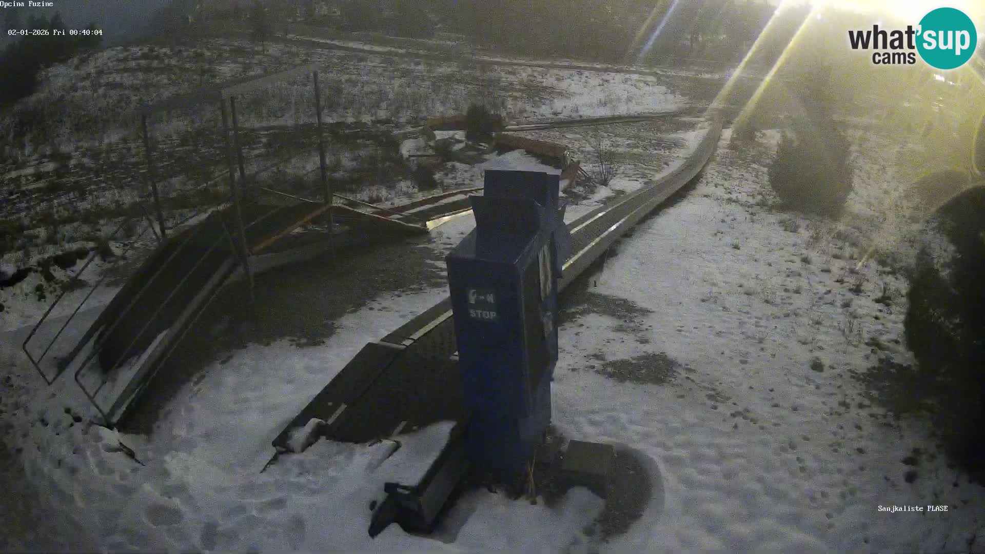 Web kamera uživo Sanjkalište Fužine – Hrvatska