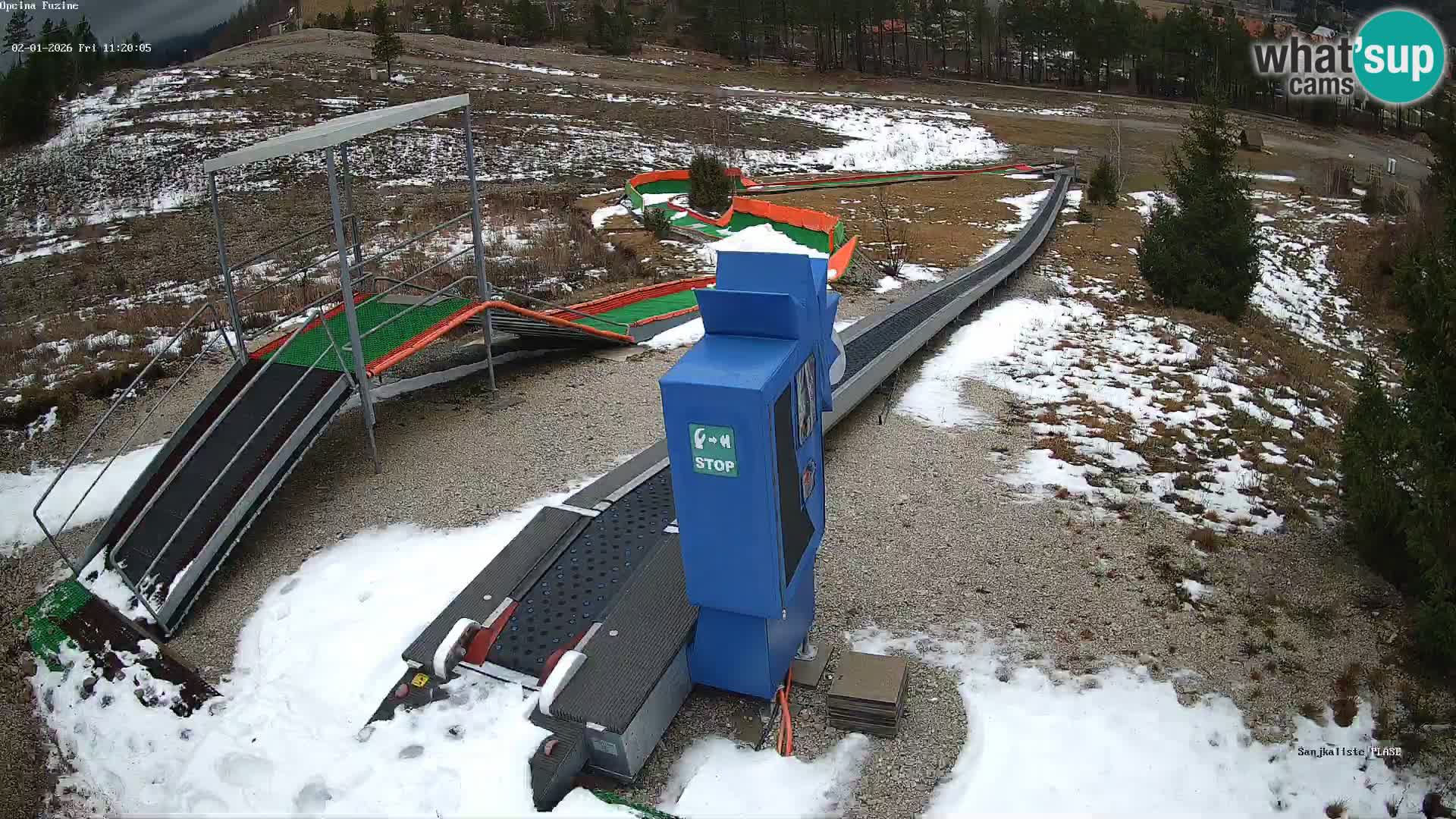 Live Webcam Rodelbahn Fužine – Kroatien