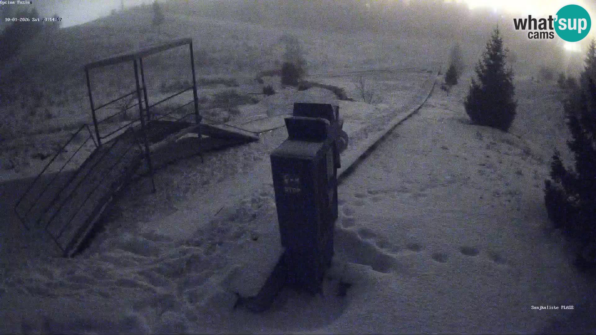 Spletna kamera v živo Sankališče Fužine – Hrvaška