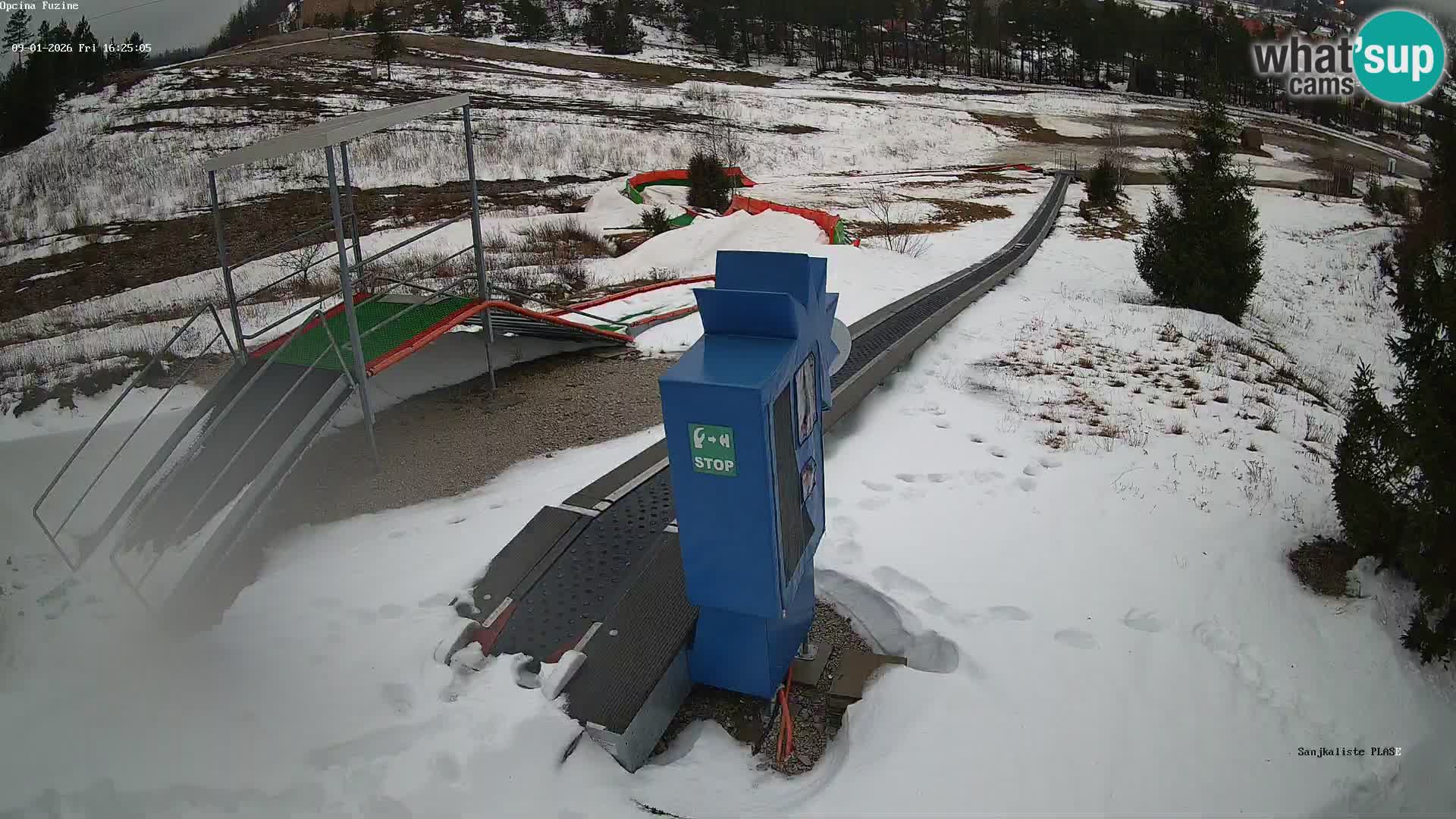 Live Webcam Rodelbahn Fužine – Kroatien