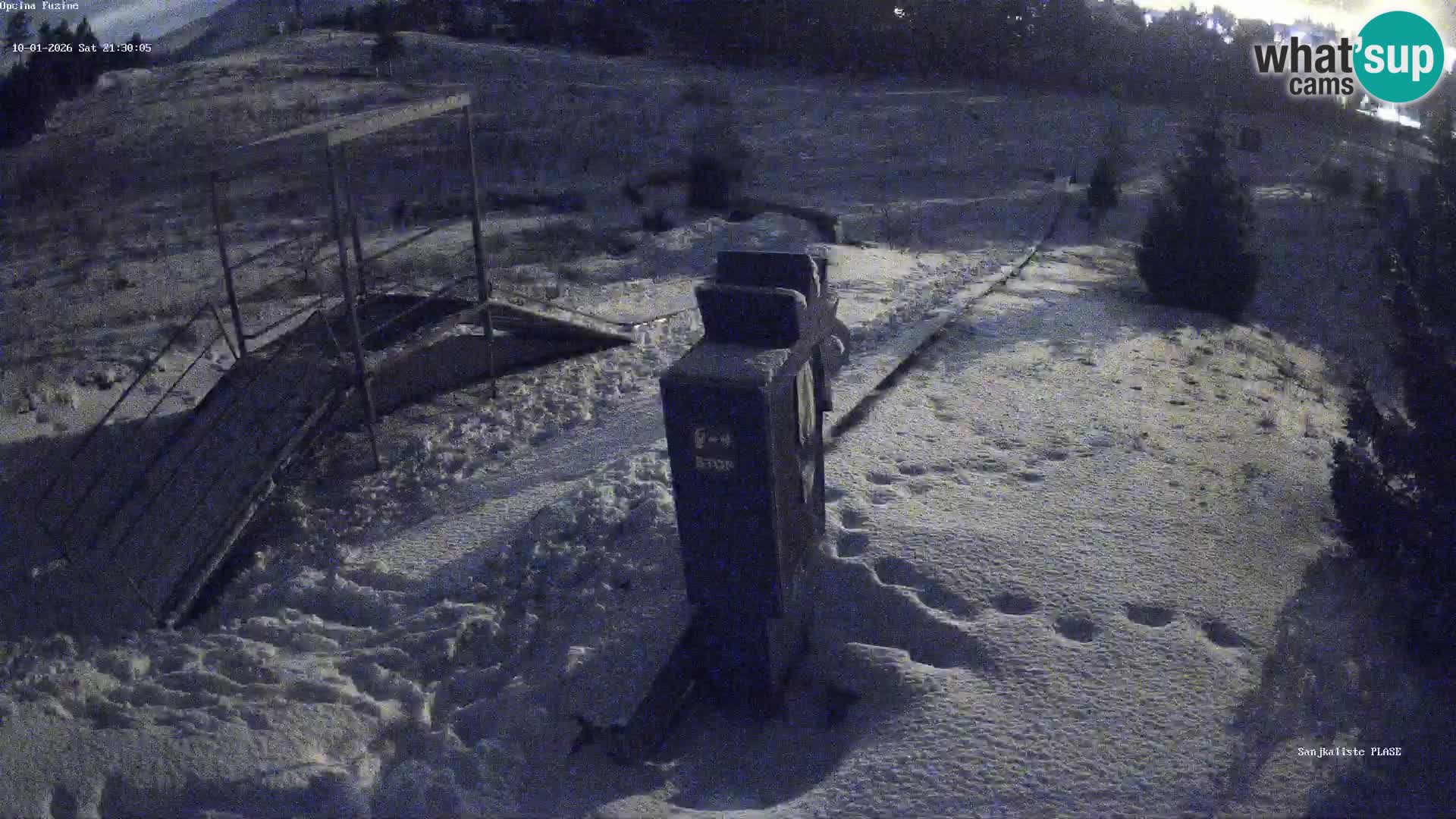 Web kamera uživo Sanjkalište Fužine – Hrvatska