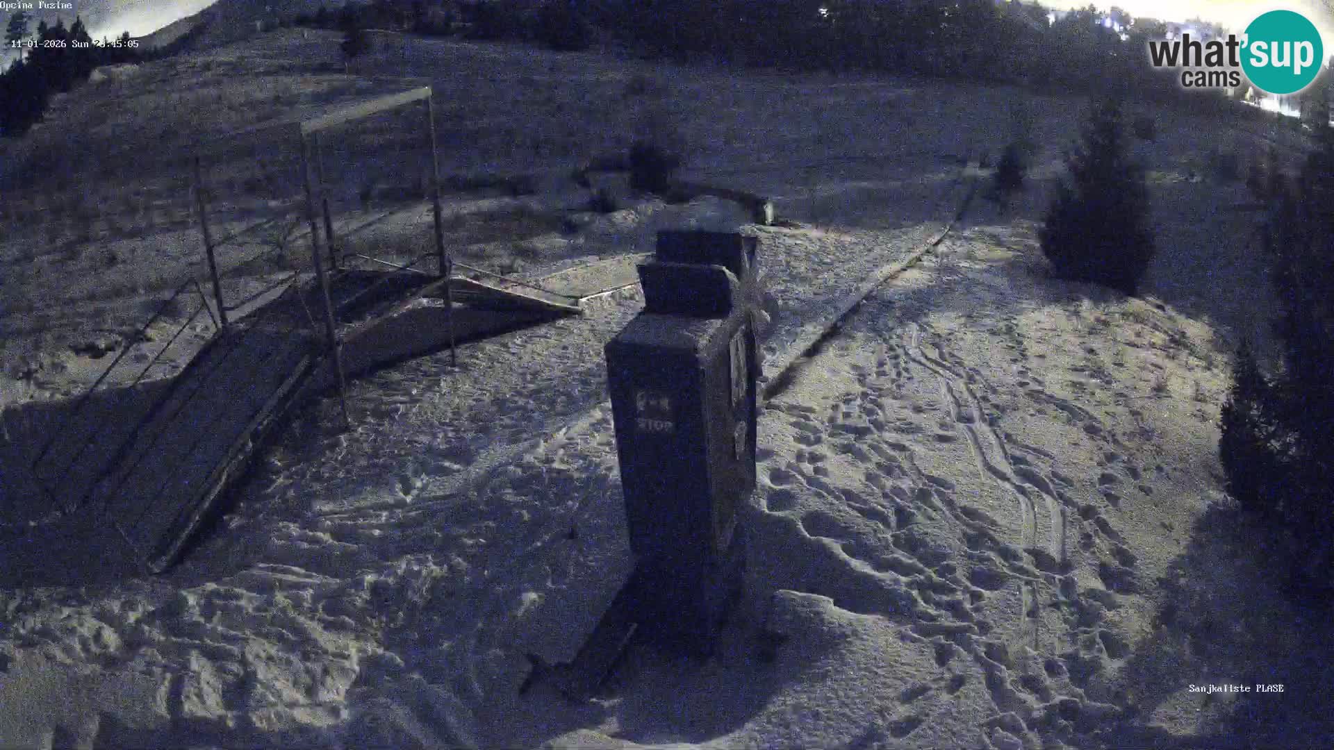 Live webcam Fužine toboggan run – Croatia