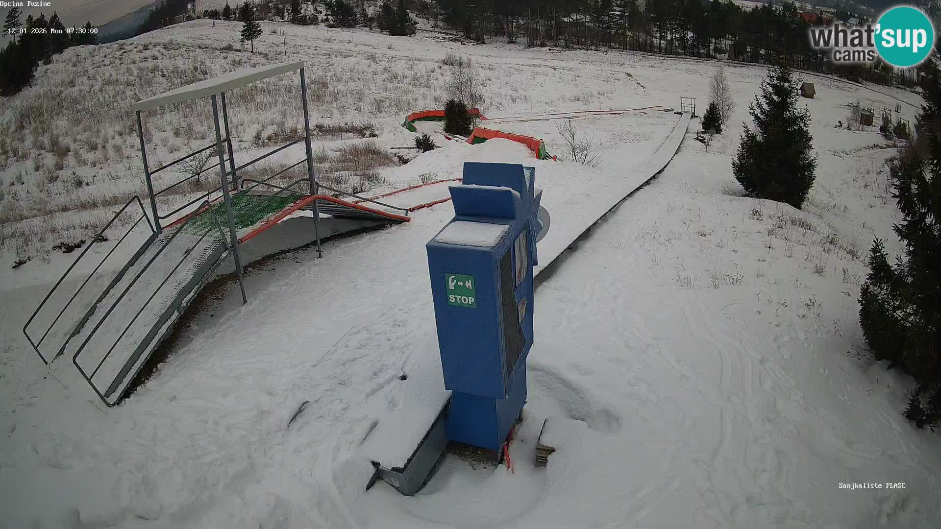 Live Webcam Rodelbahn Fužine – Kroatien