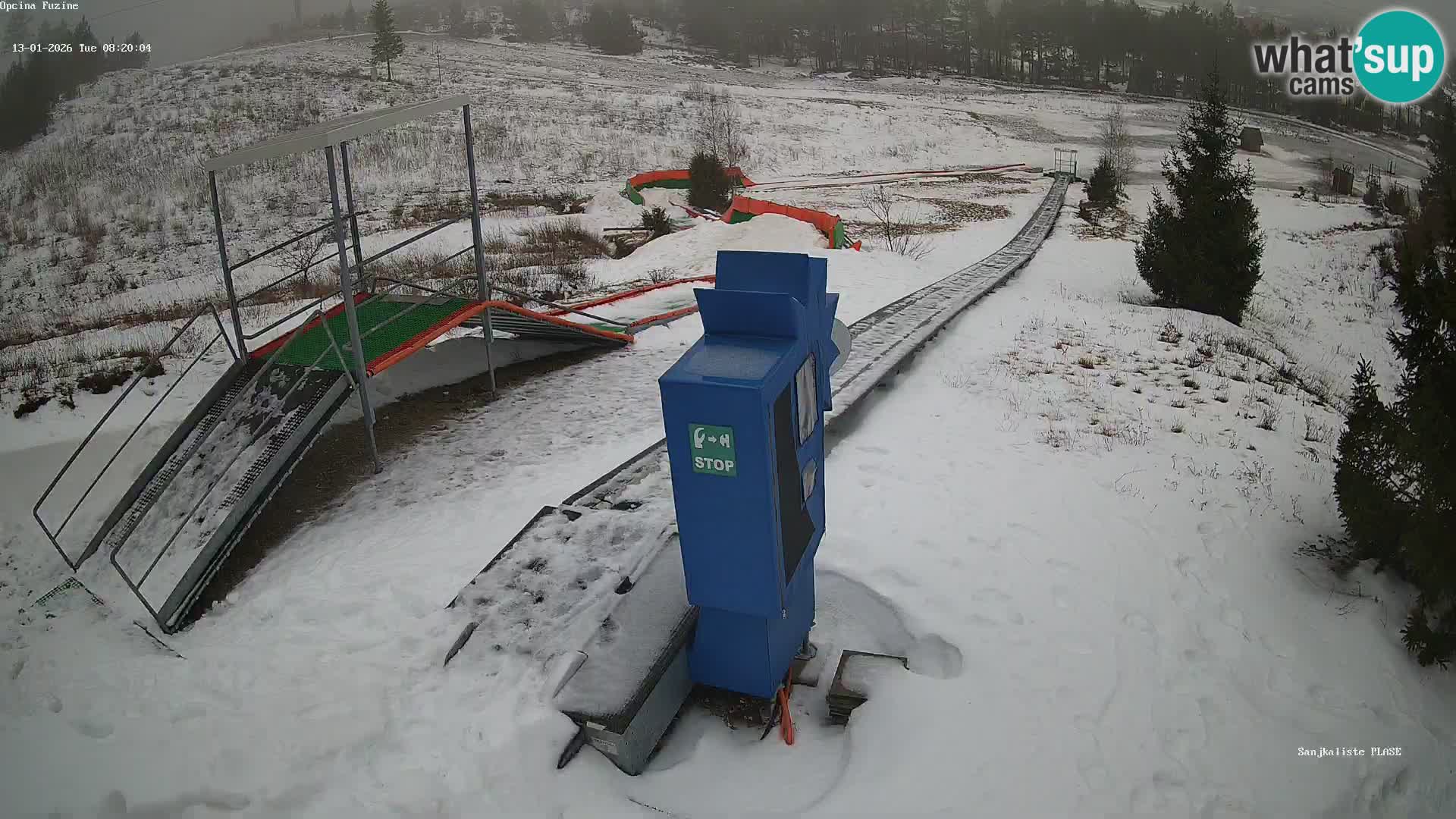 Live Webcam Rodelbahn Fužine – Kroatien