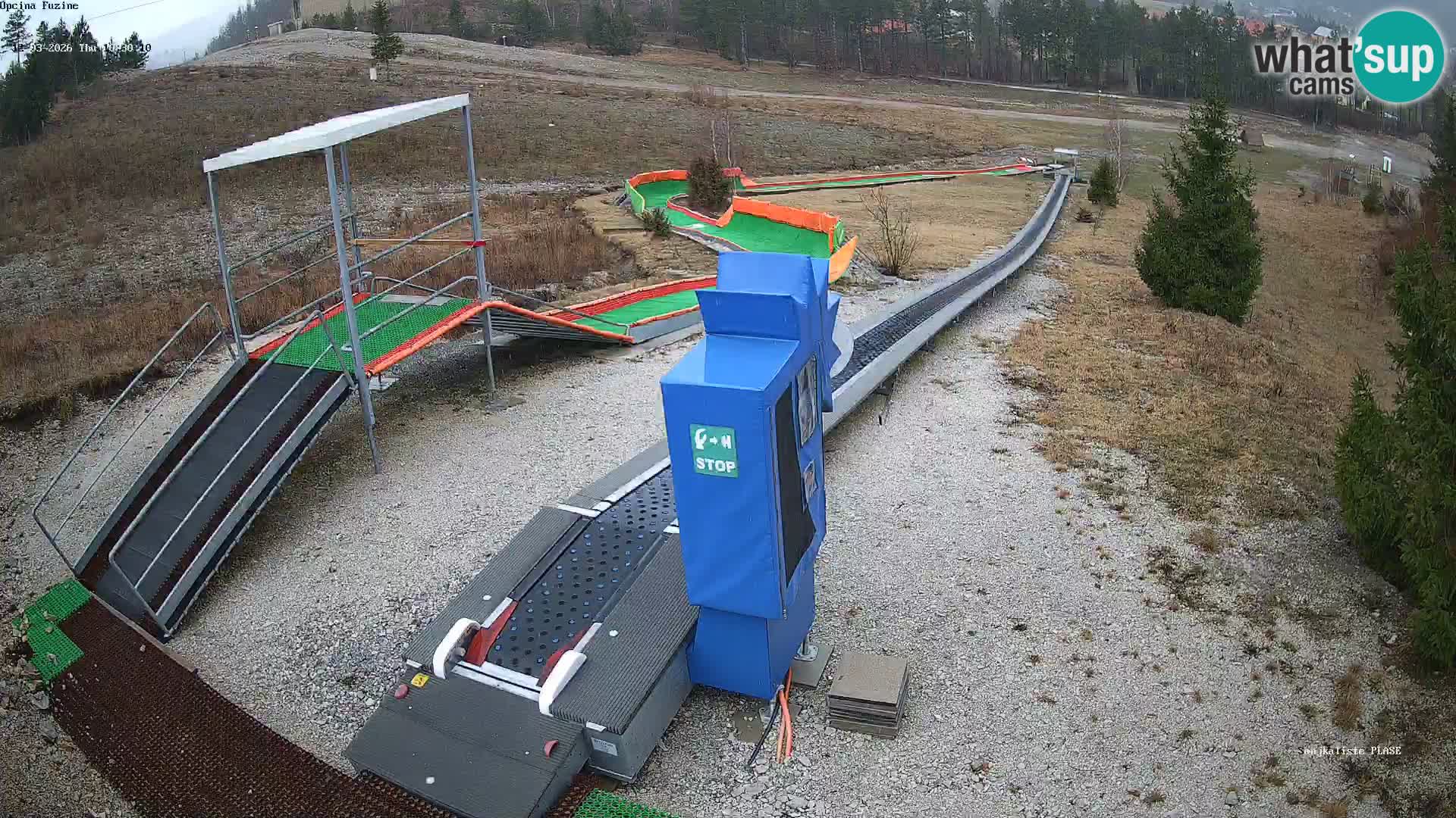 Live Webcam Rodelbahn Fužine – Kroatien