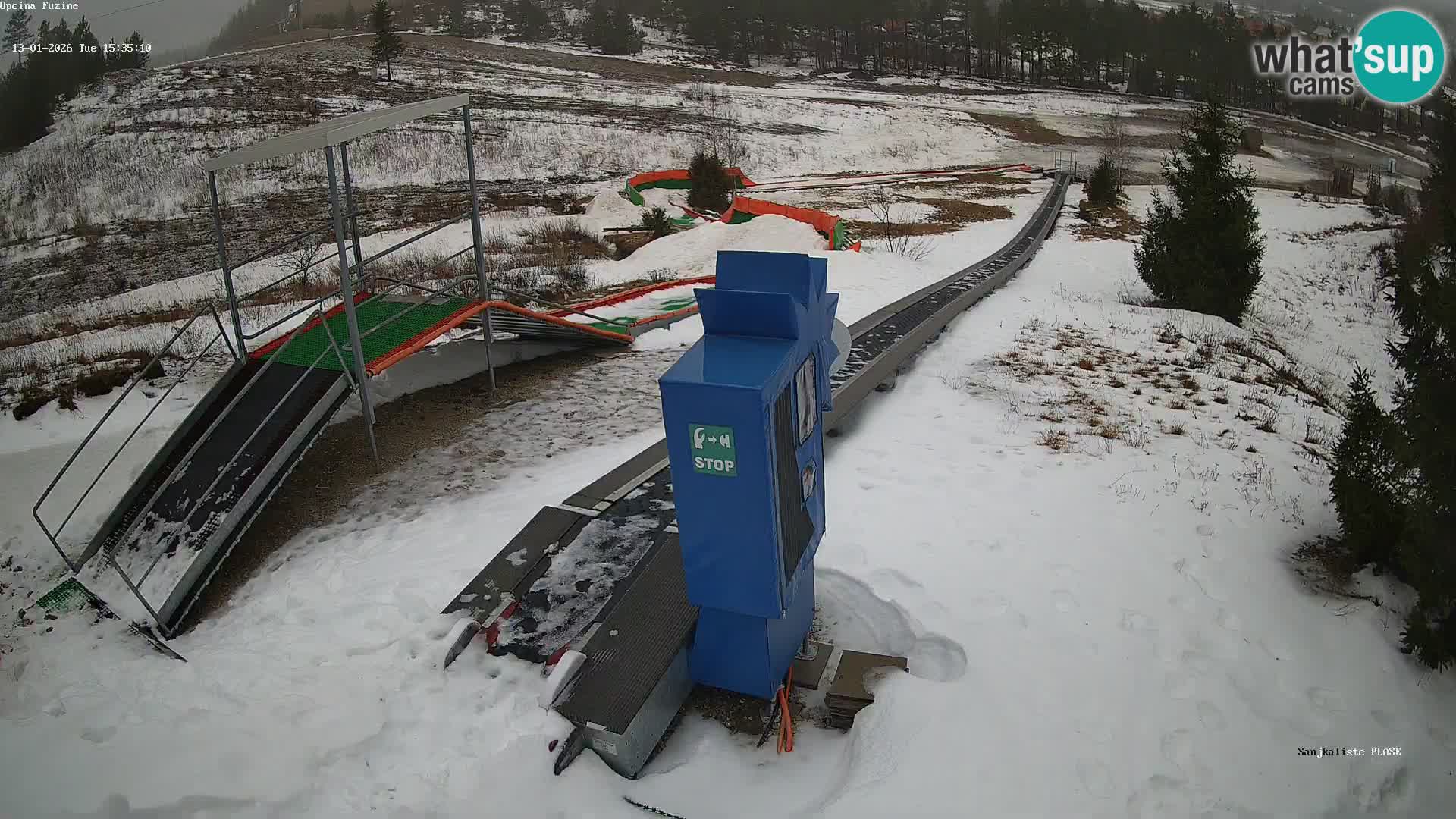 Live Webcam Rodelbahn Fužine – Kroatien