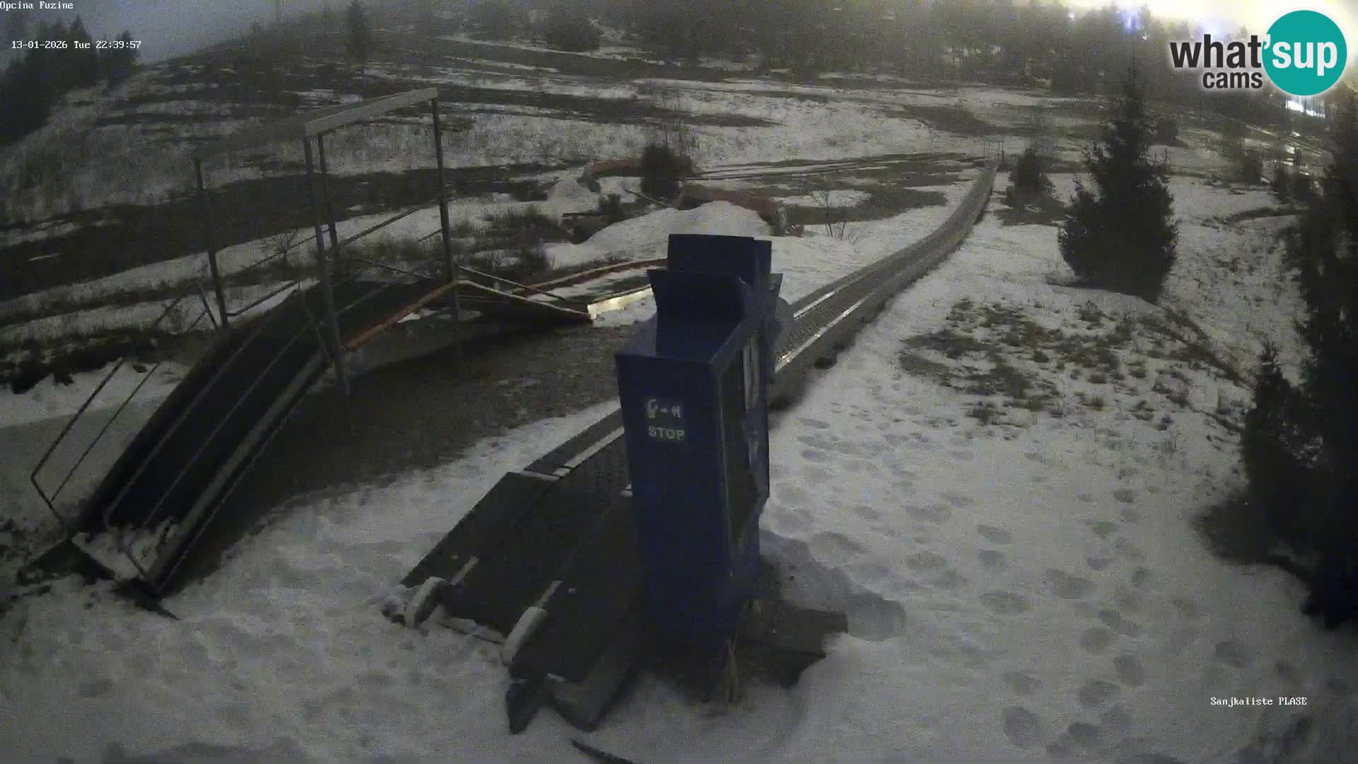 Web kamera uživo Sanjkalište Fužine – Hrvatska