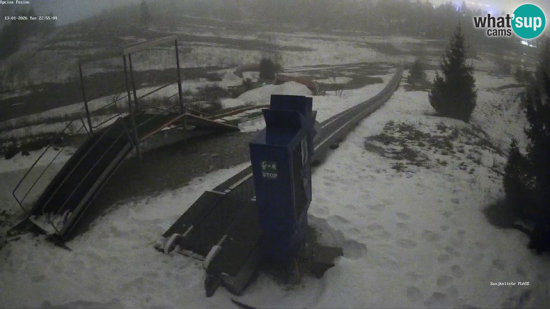 Web kamera uživo Sanjkalište Fužine – Hrvatska