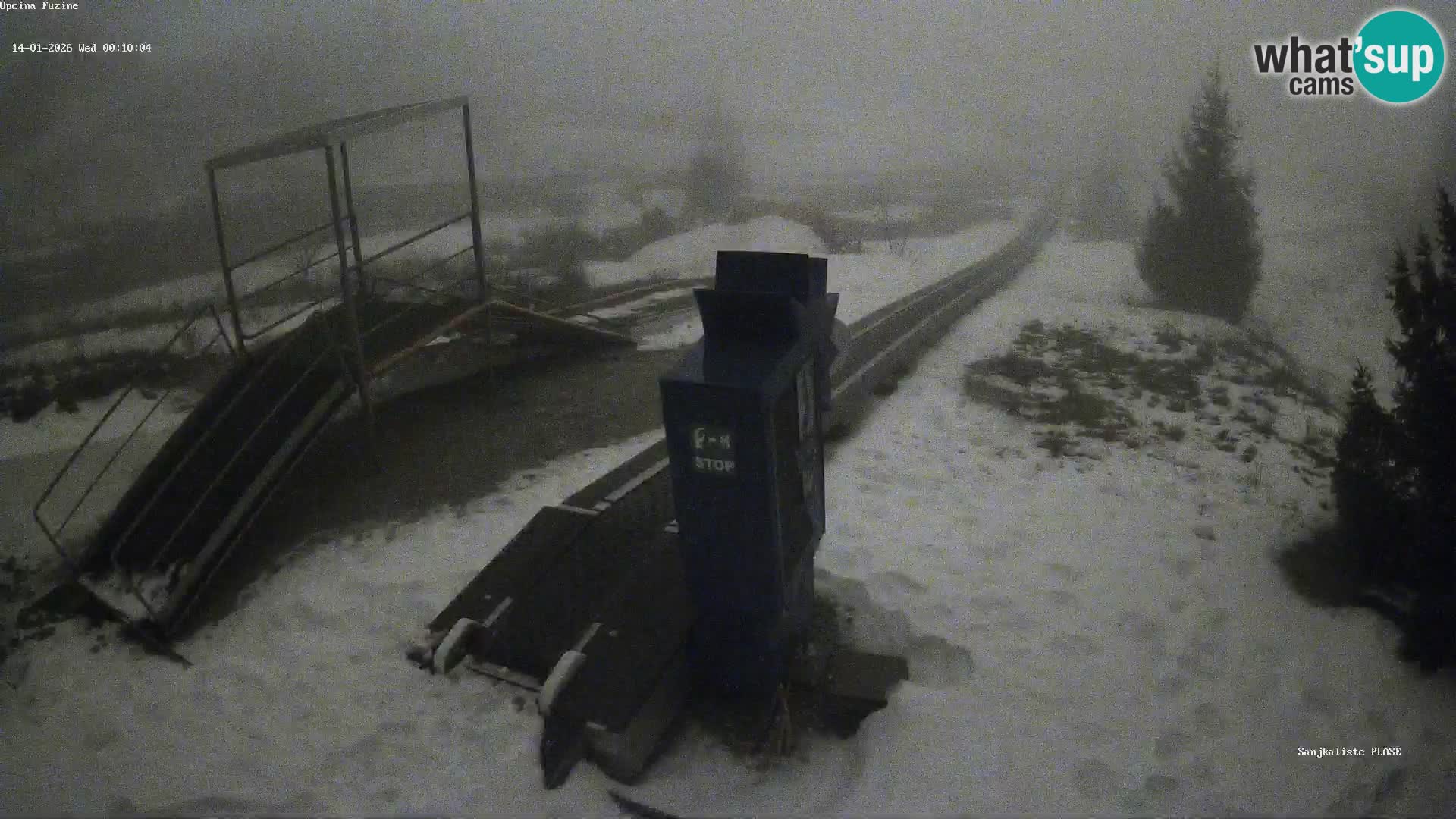 Web kamera uživo Sanjkalište Fužine – Hrvatska