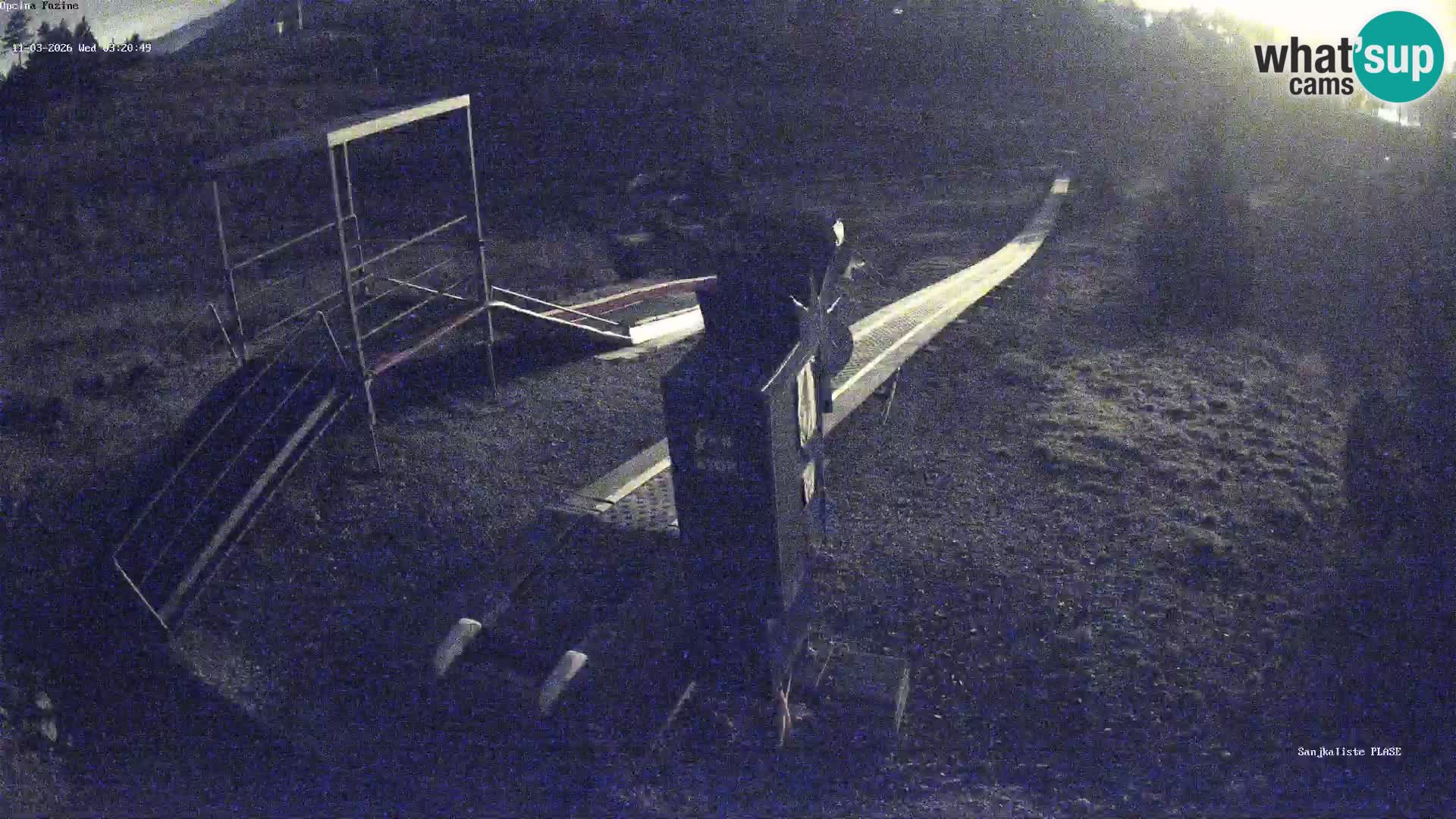 Live webcam Fužine toboggan run – Croatia