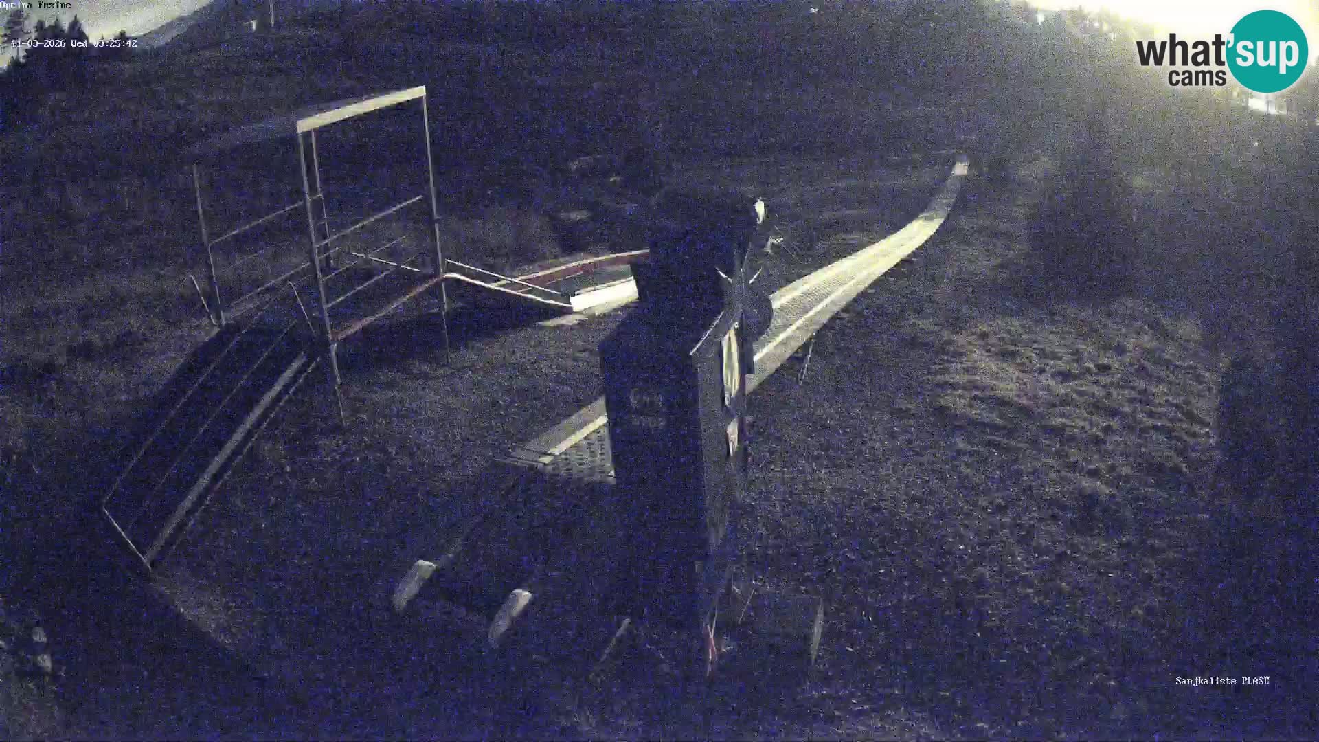 Webcam en vivo Pista de trineo Fužine – Croacia