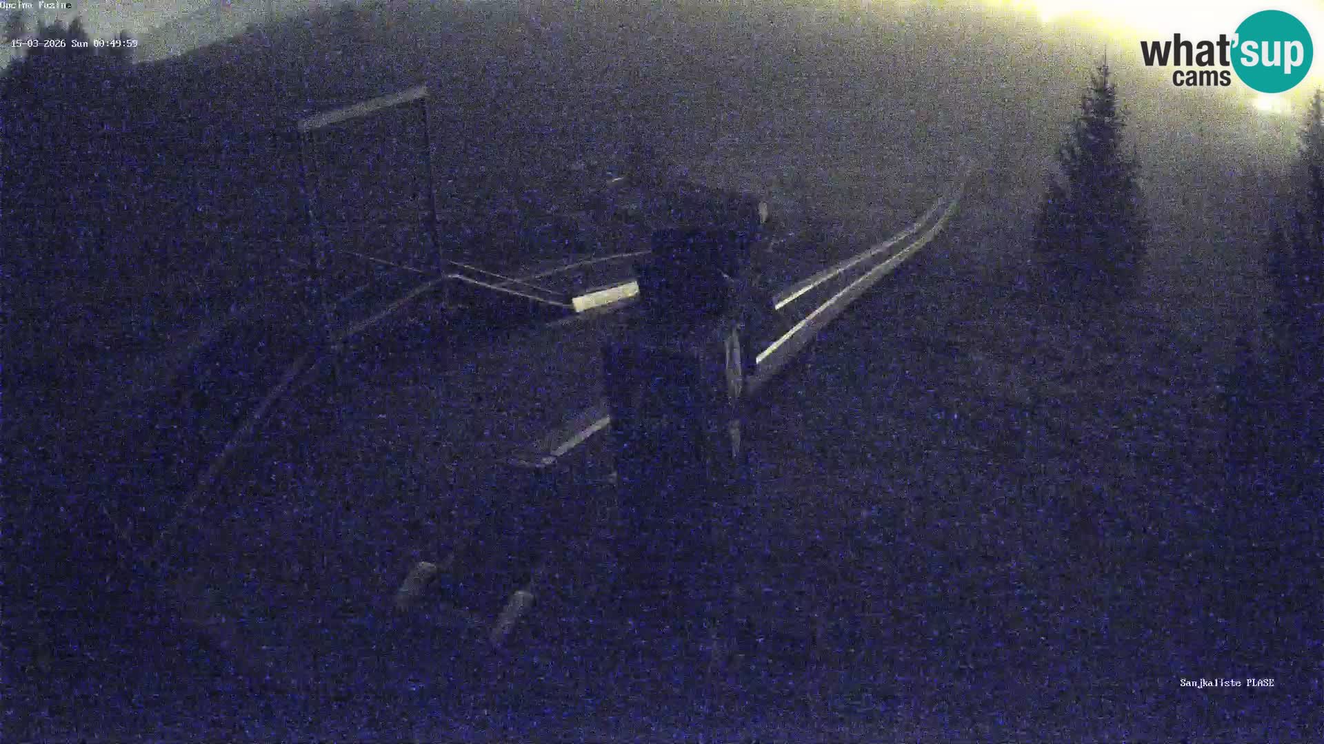 Web kamera uživo Sanjkalište Fužine – Hrvatska