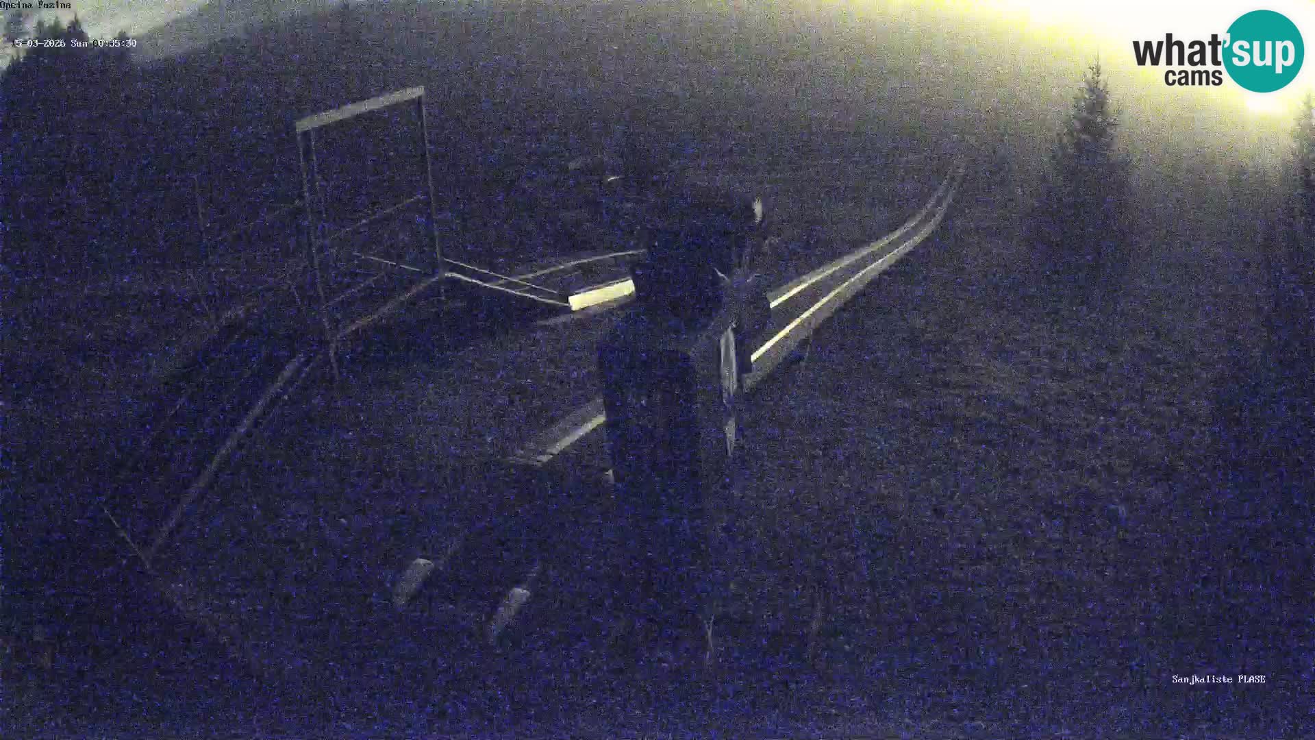 Web kamera uživo Sanjkalište Fužine – Hrvatska