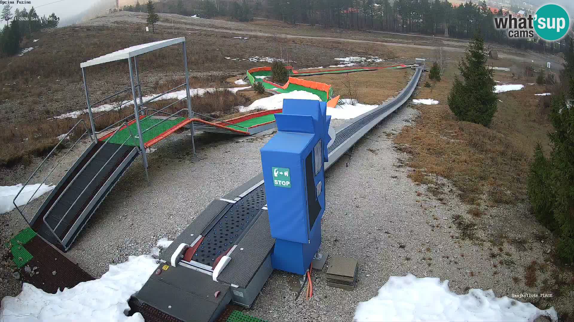 Web kamera uživo Sanjkalište Fužine – Hrvatska