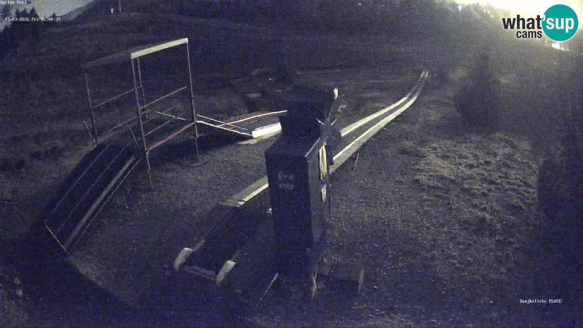 Webcam en direct Piste de luge de Fužine – Croatie