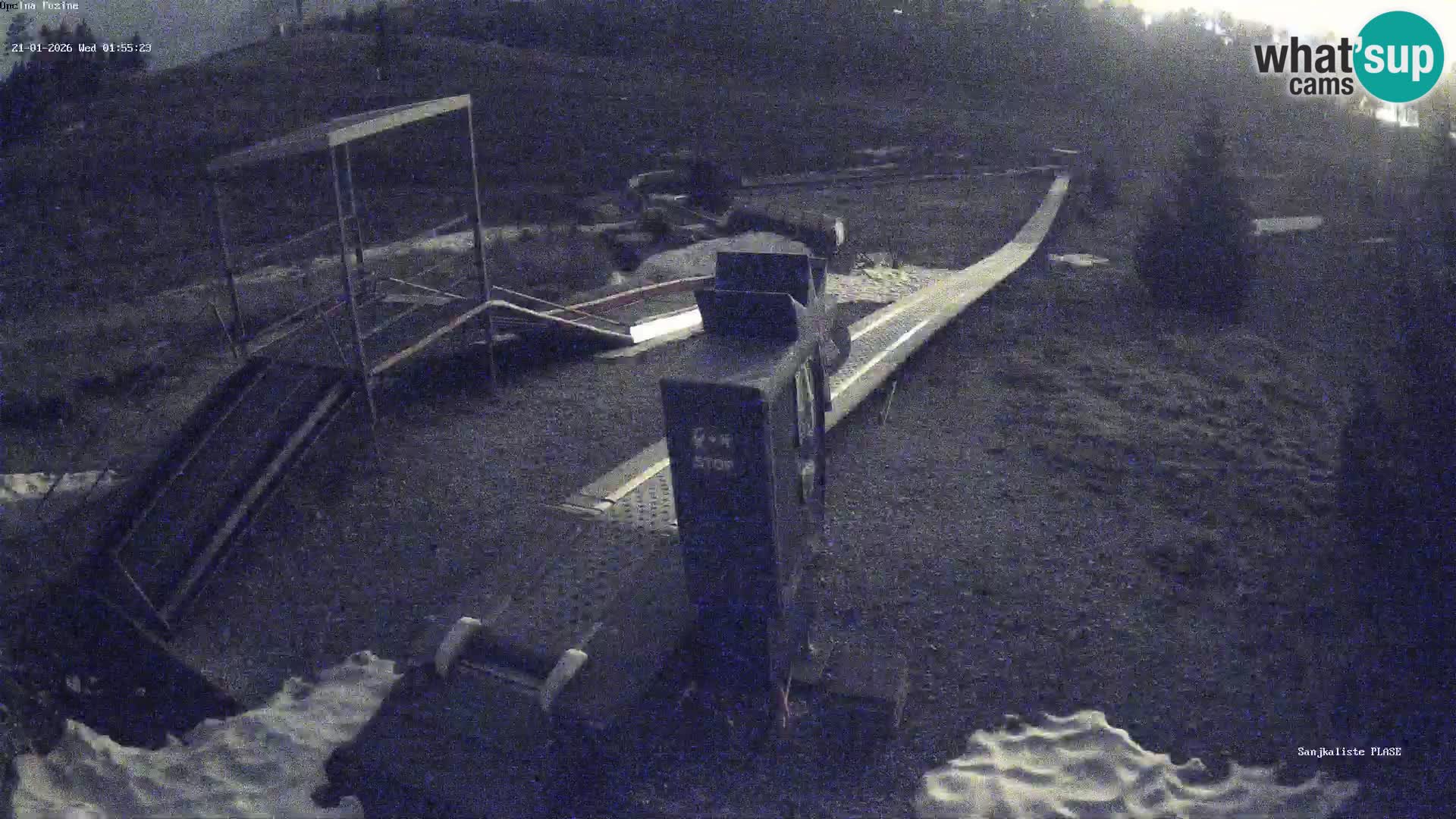 Live webcam Fužine toboggan run – Croatia