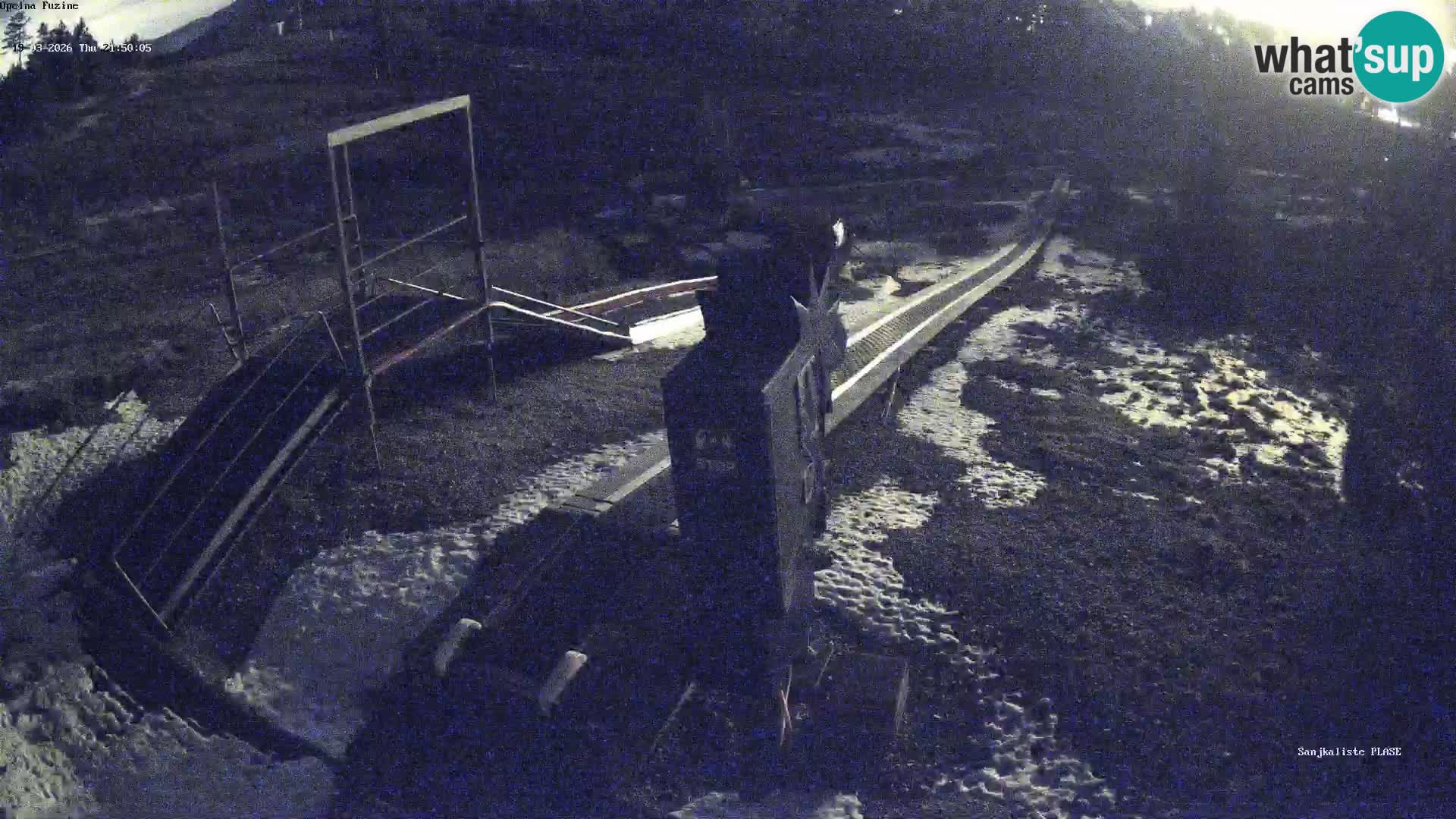 Web kamera uživo Sanjkalište Fužine – Hrvatska