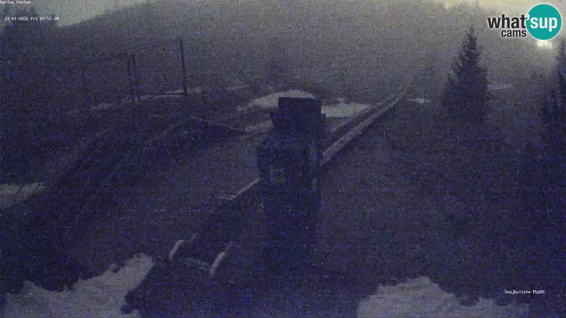 Spletna kamera v živo Sankališče Fužine – Hrvaška