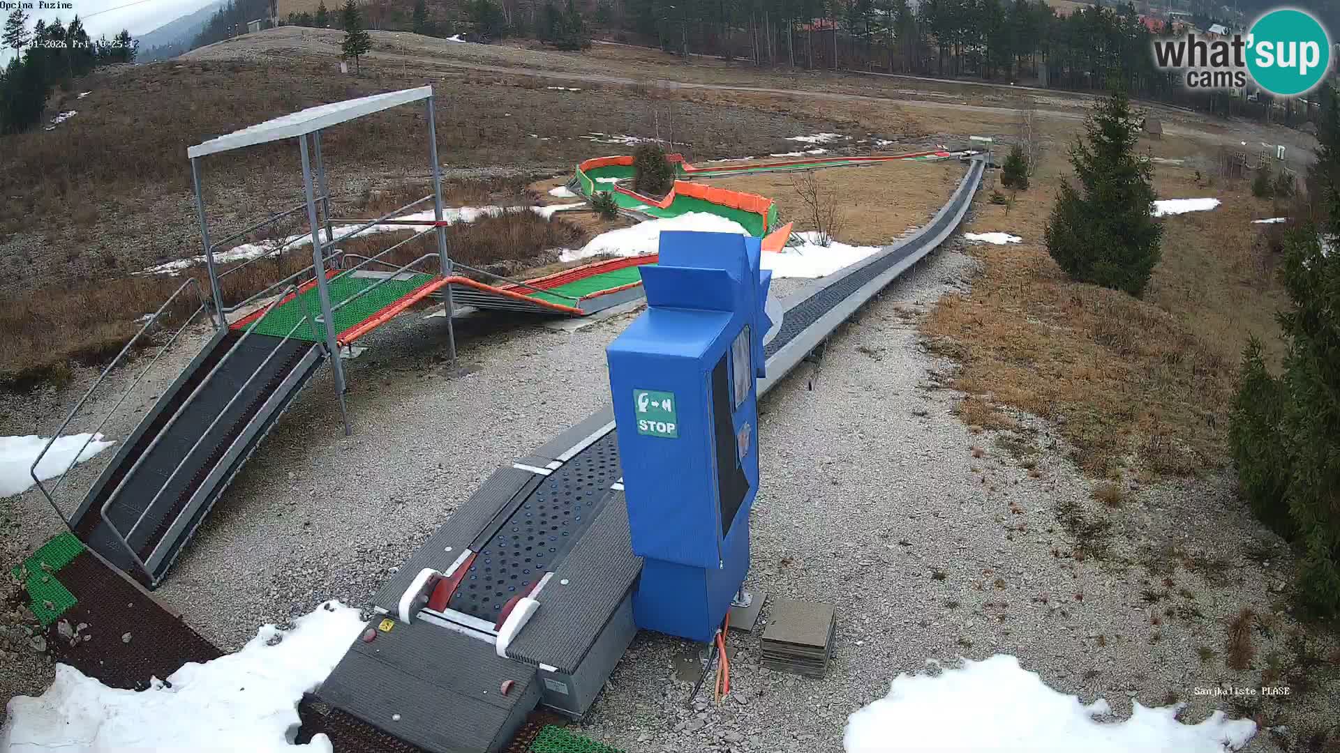 Live Webcam Rodelbahn Fužine – Kroatien