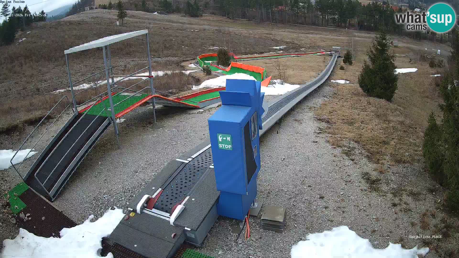 Live Webcam Rodelbahn Fužine – Kroatien