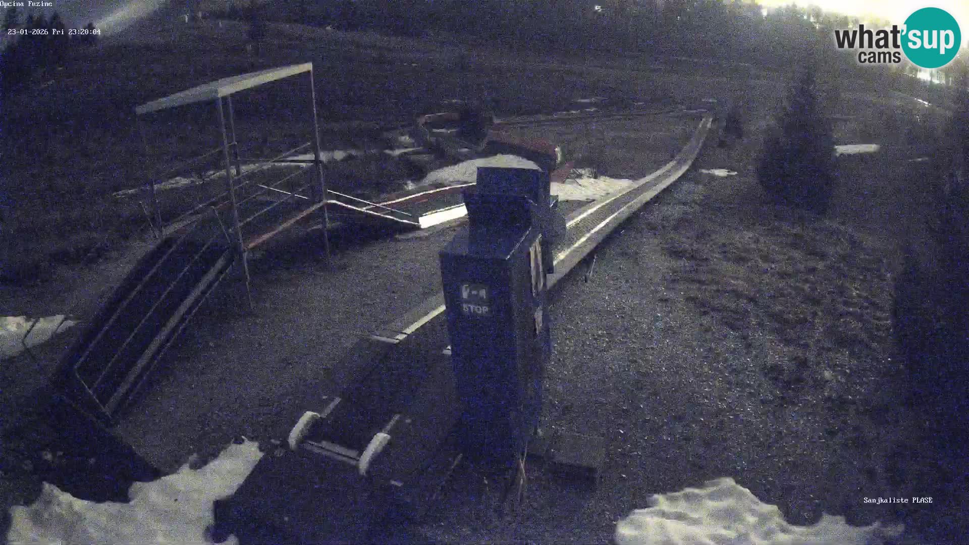 Webcam en direct Piste de luge de Fužine – Croatie