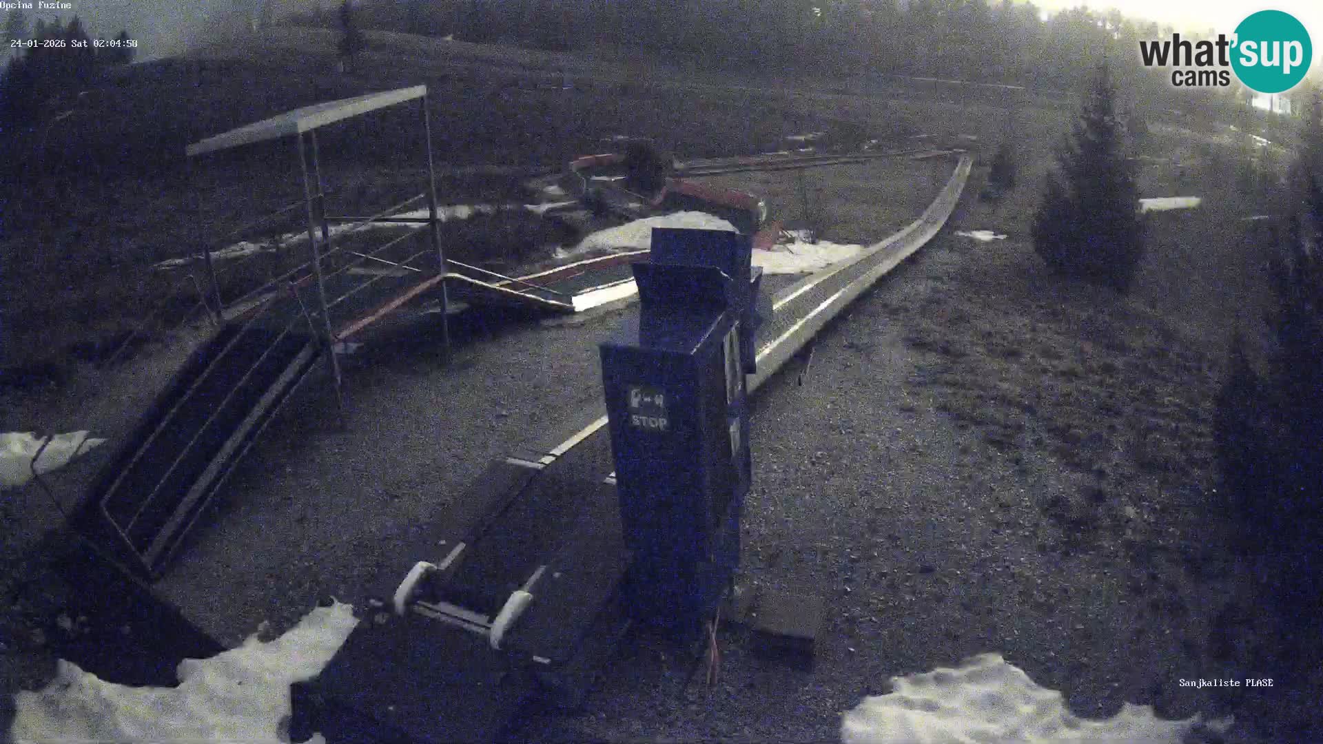 Spletna kamera v živo Sankališče Fužine – Hrvaška