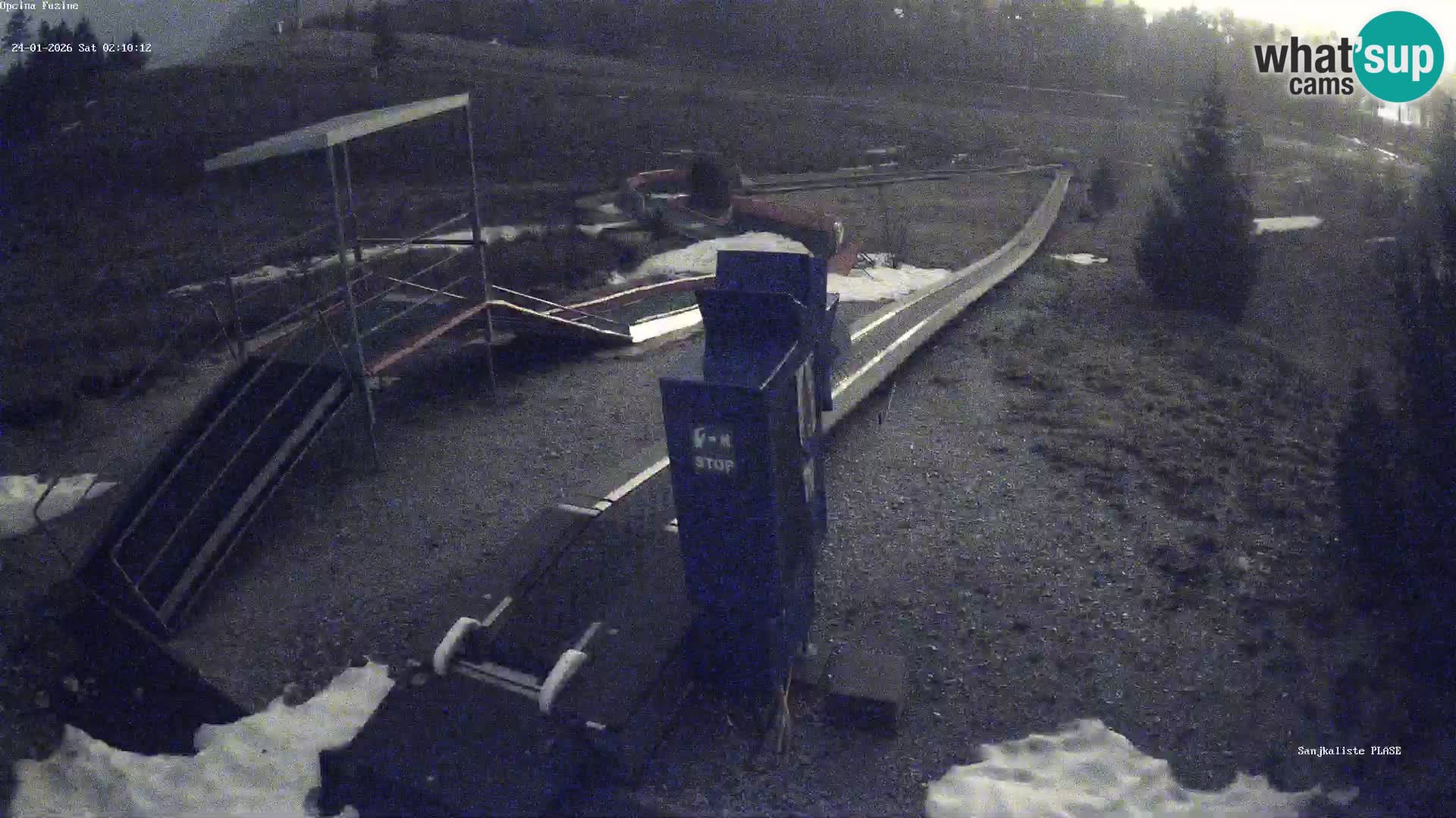Web kamera uživo Sanjkalište Fužine – Hrvatska