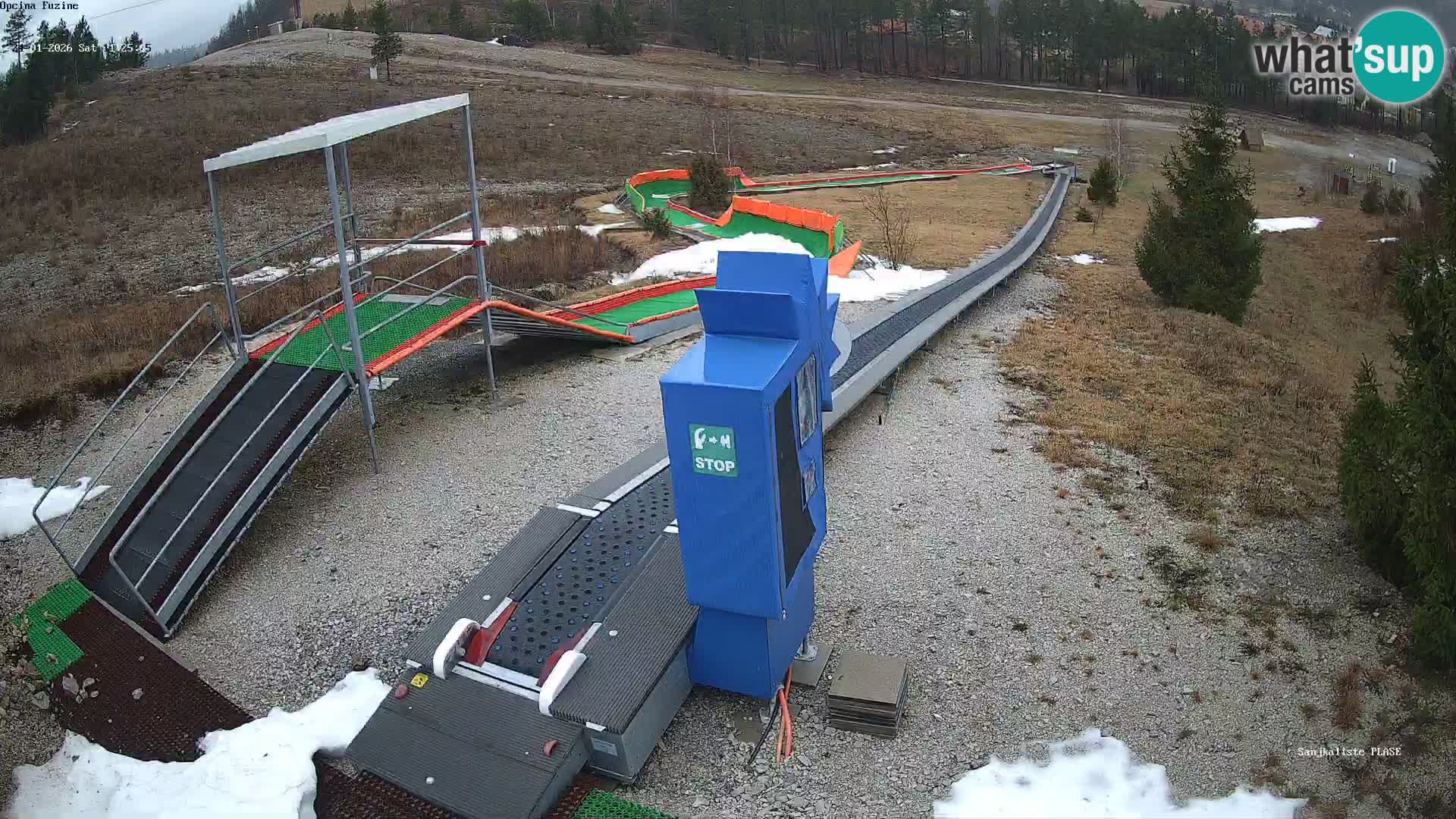 Live Webcam Rodelbahn Fužine – Kroatien