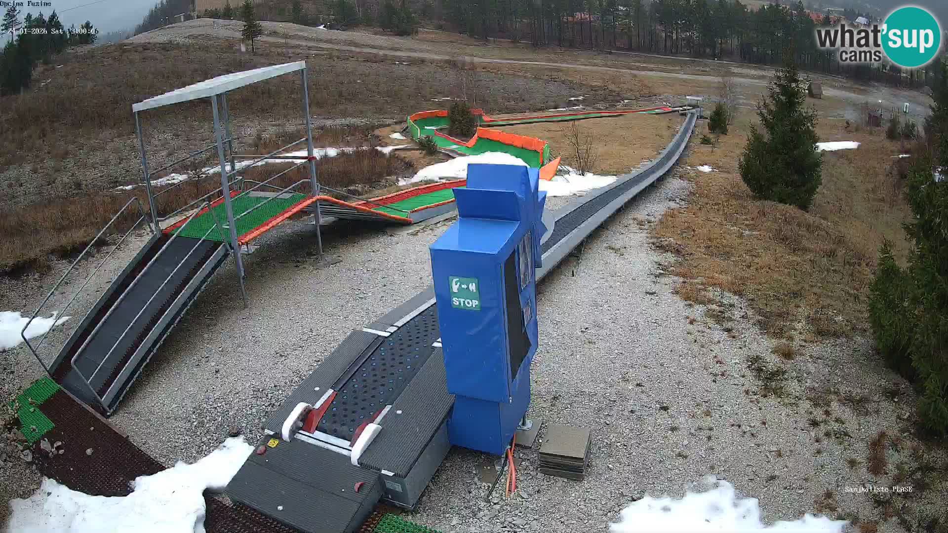 Live Webcam Rodelbahn Fužine – Kroatien
