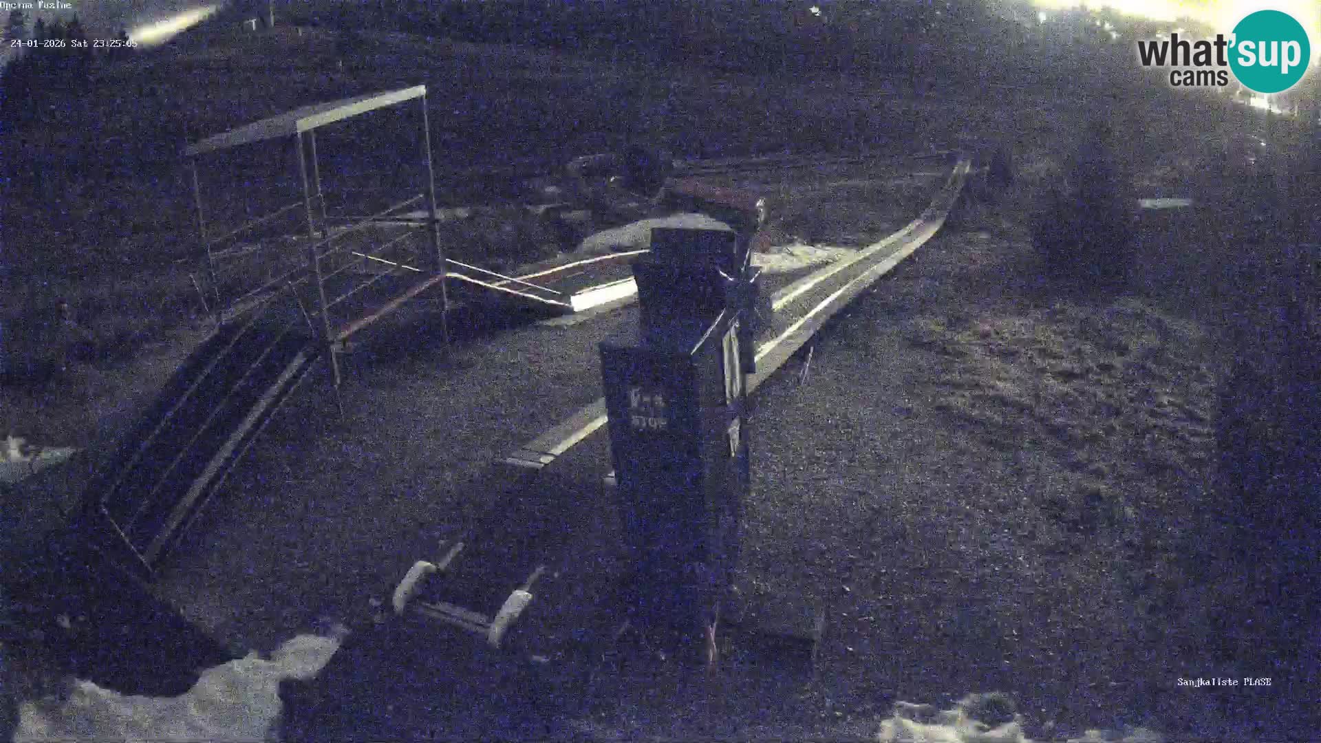 Live webcam Fužine toboggan run – Croatia