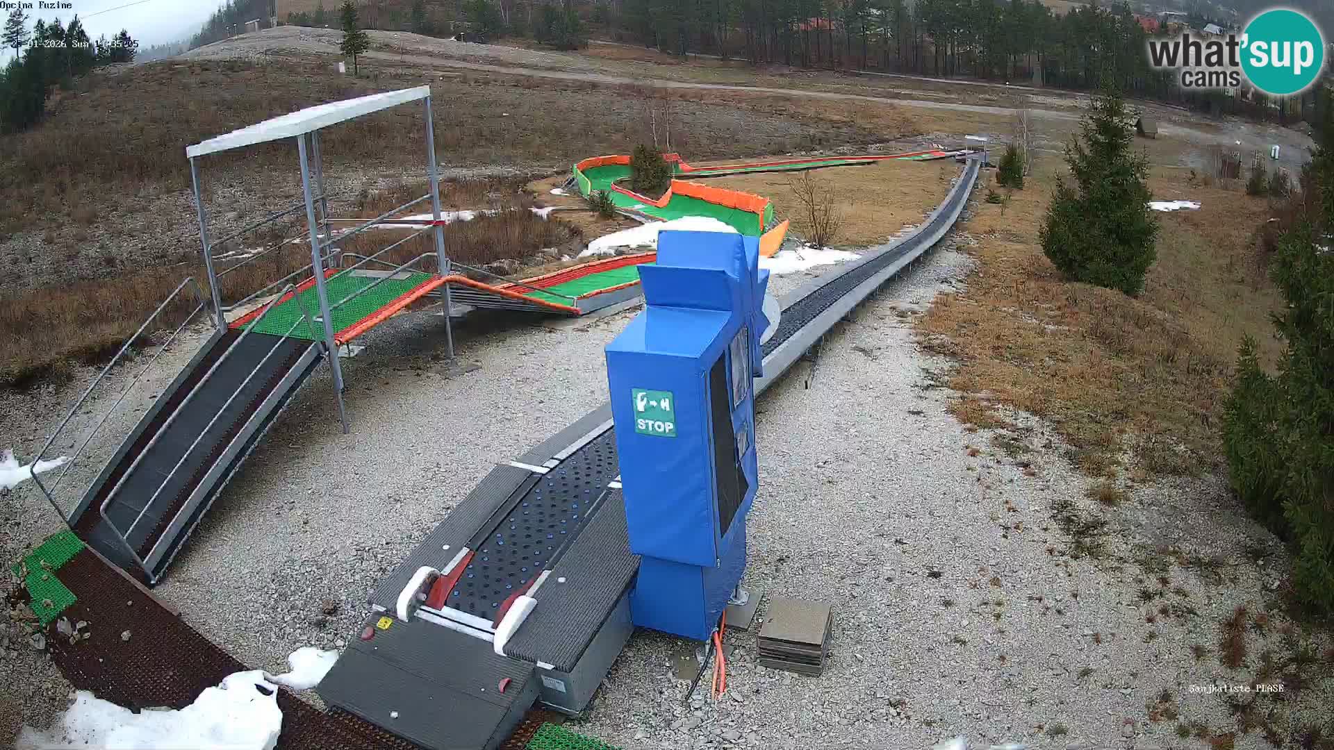 Live Webcam Rodelbahn Fužine – Kroatien