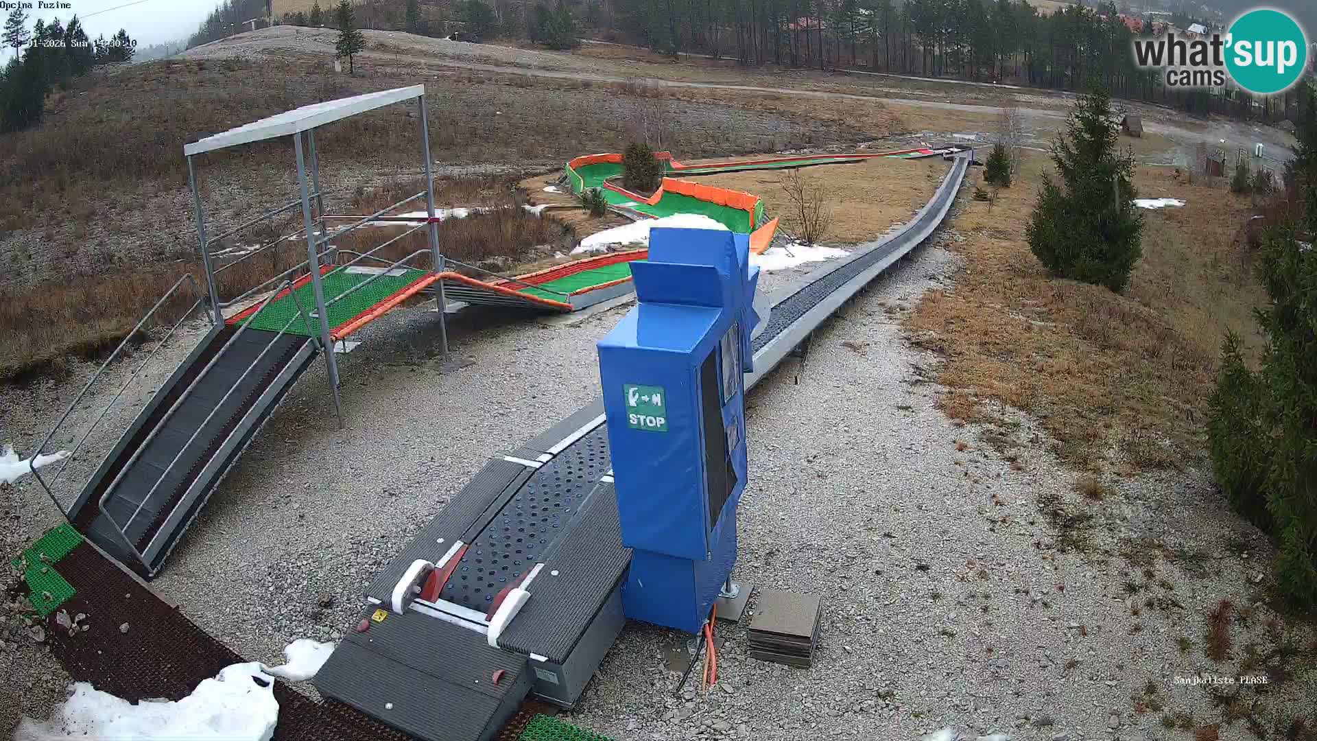 Live Webcam Rodelbahn Fužine – Kroatien