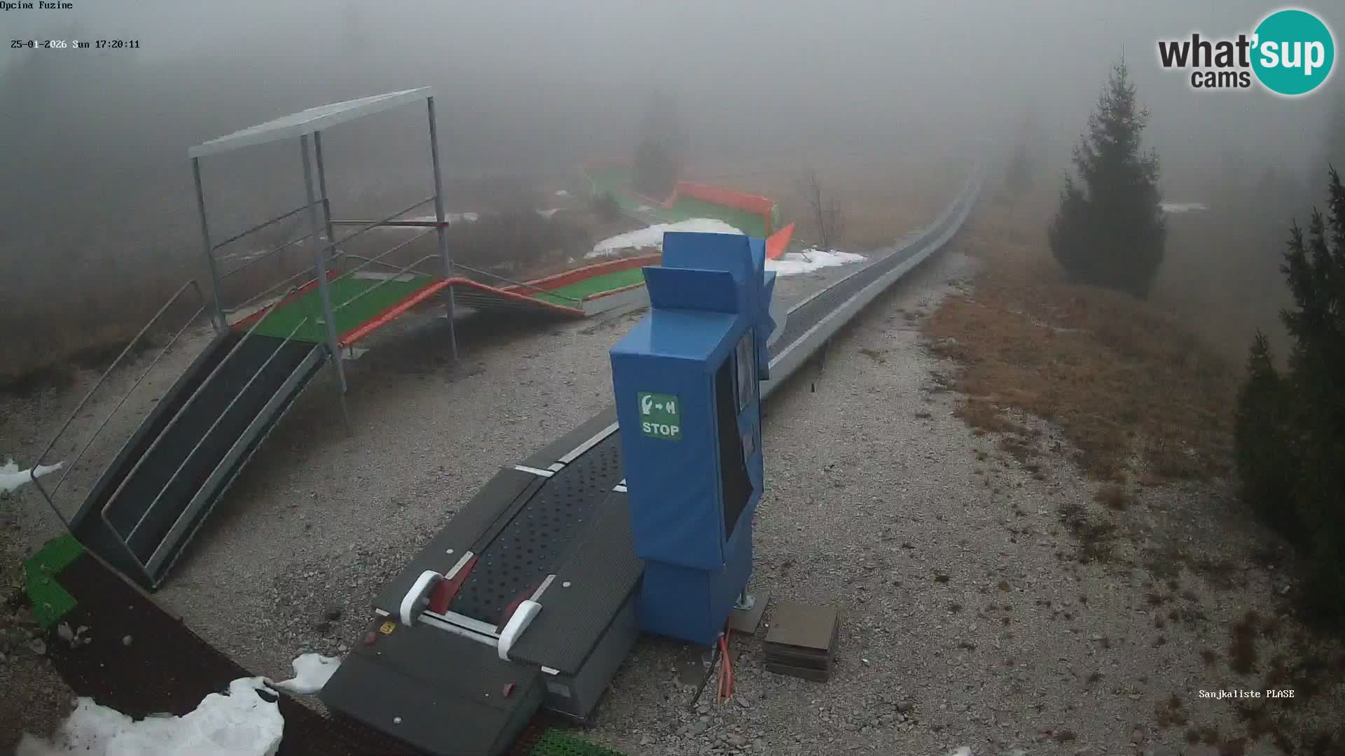 Live Webcam Rodelbahn Fužine – Kroatien