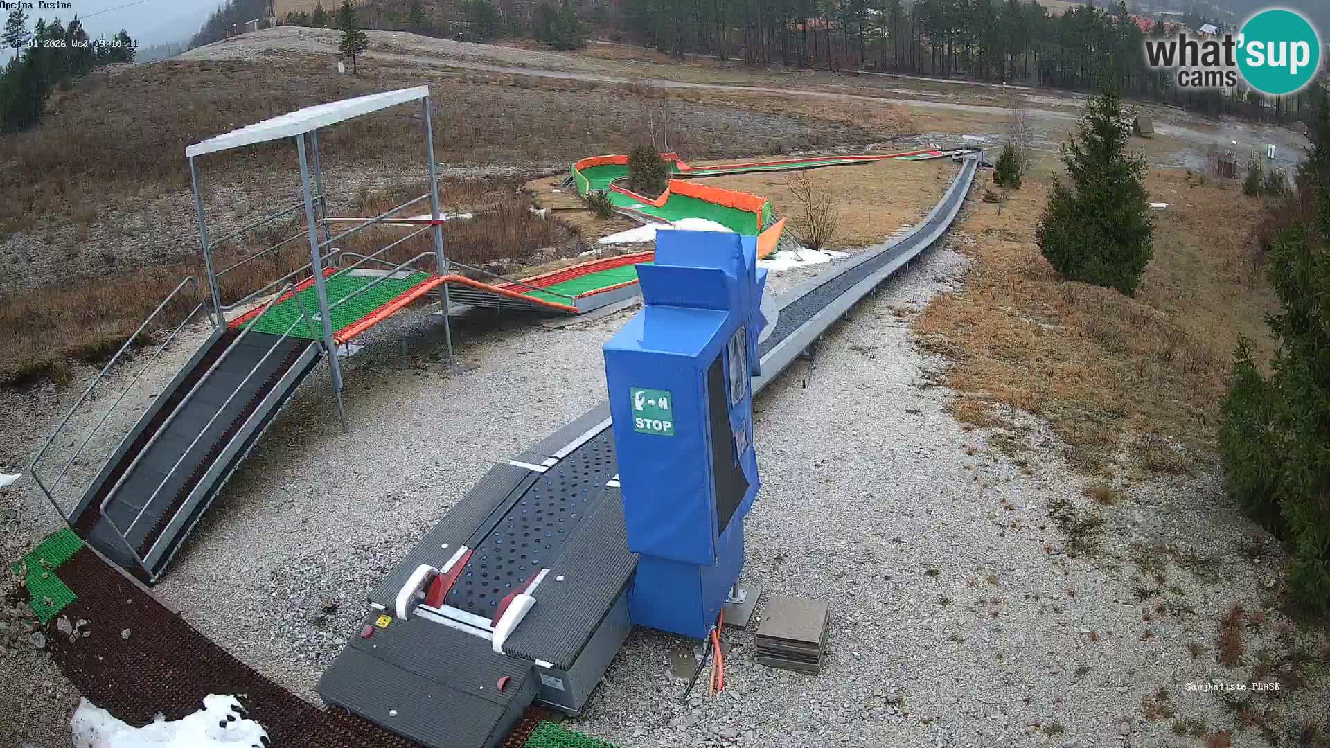 Live Webcam Rodelbahn Fužine – Kroatien
