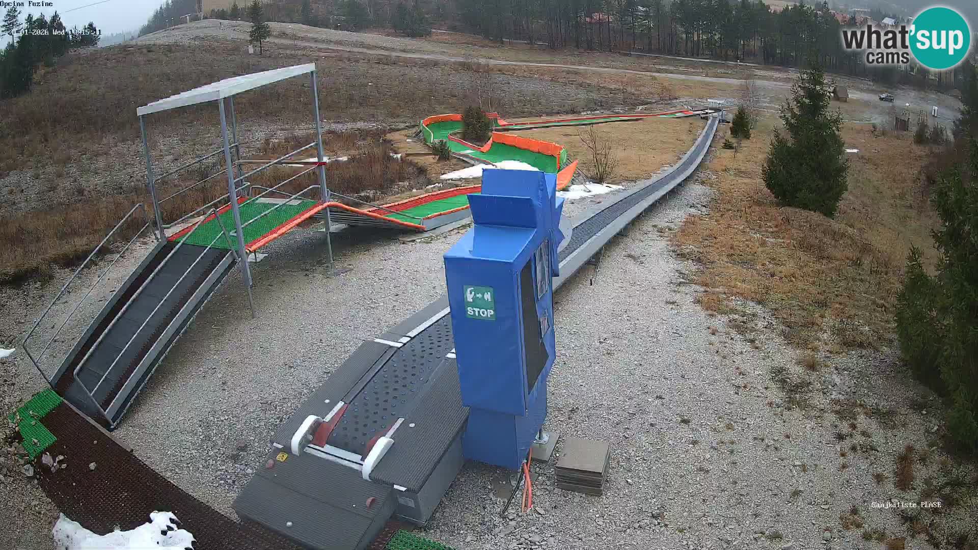 Live Webcam Rodelbahn Fužine – Kroatien